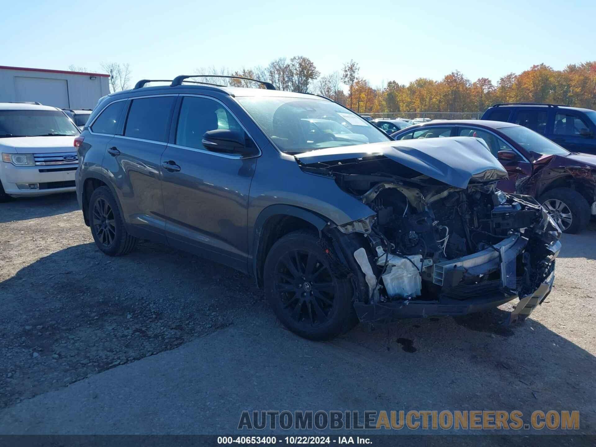 5TDJZRFH0KS620830 TOYOTA HIGHLANDER 2019