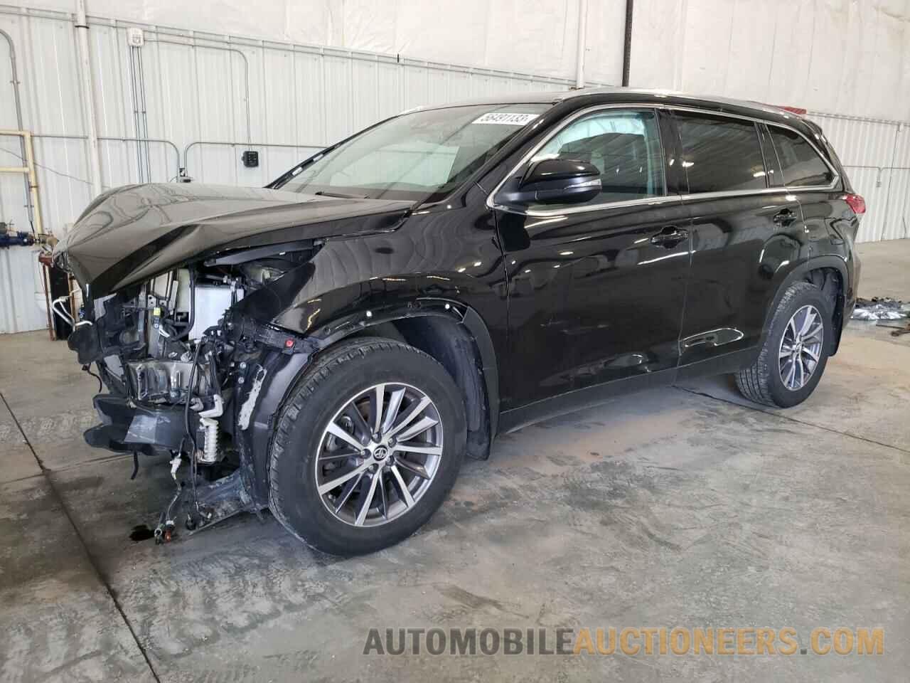 5TDJZRFH0KS703416 TOYOTA HIGHLANDER 2019