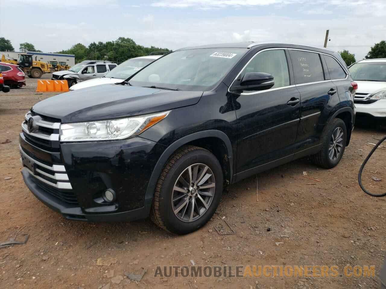 5TDJZRFH0KS920707 TOYOTA HIGHLANDER 2019