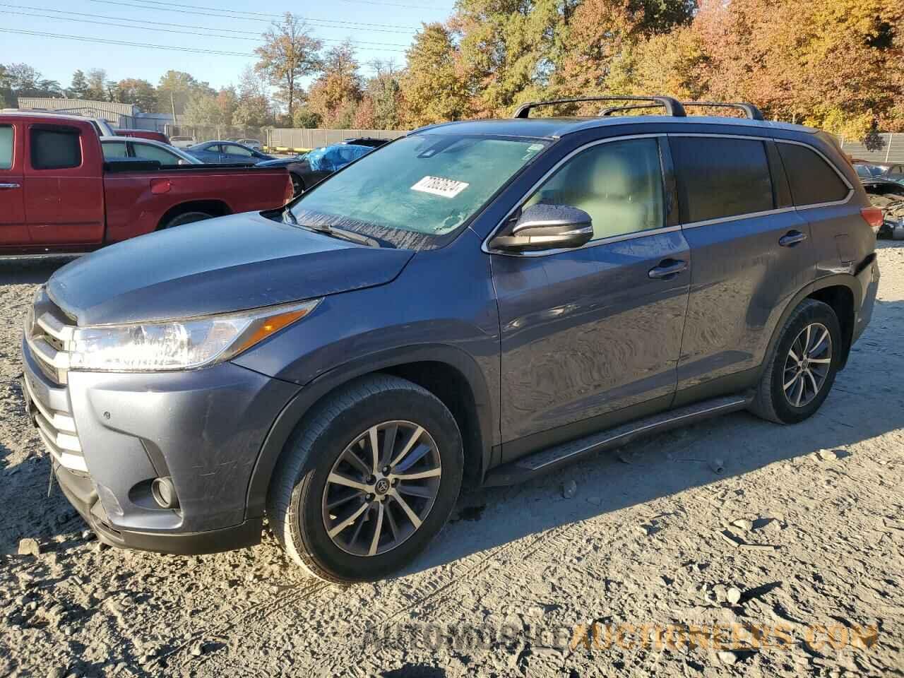 5TDJZRFH0KS922537 TOYOTA HIGHLANDER 2019