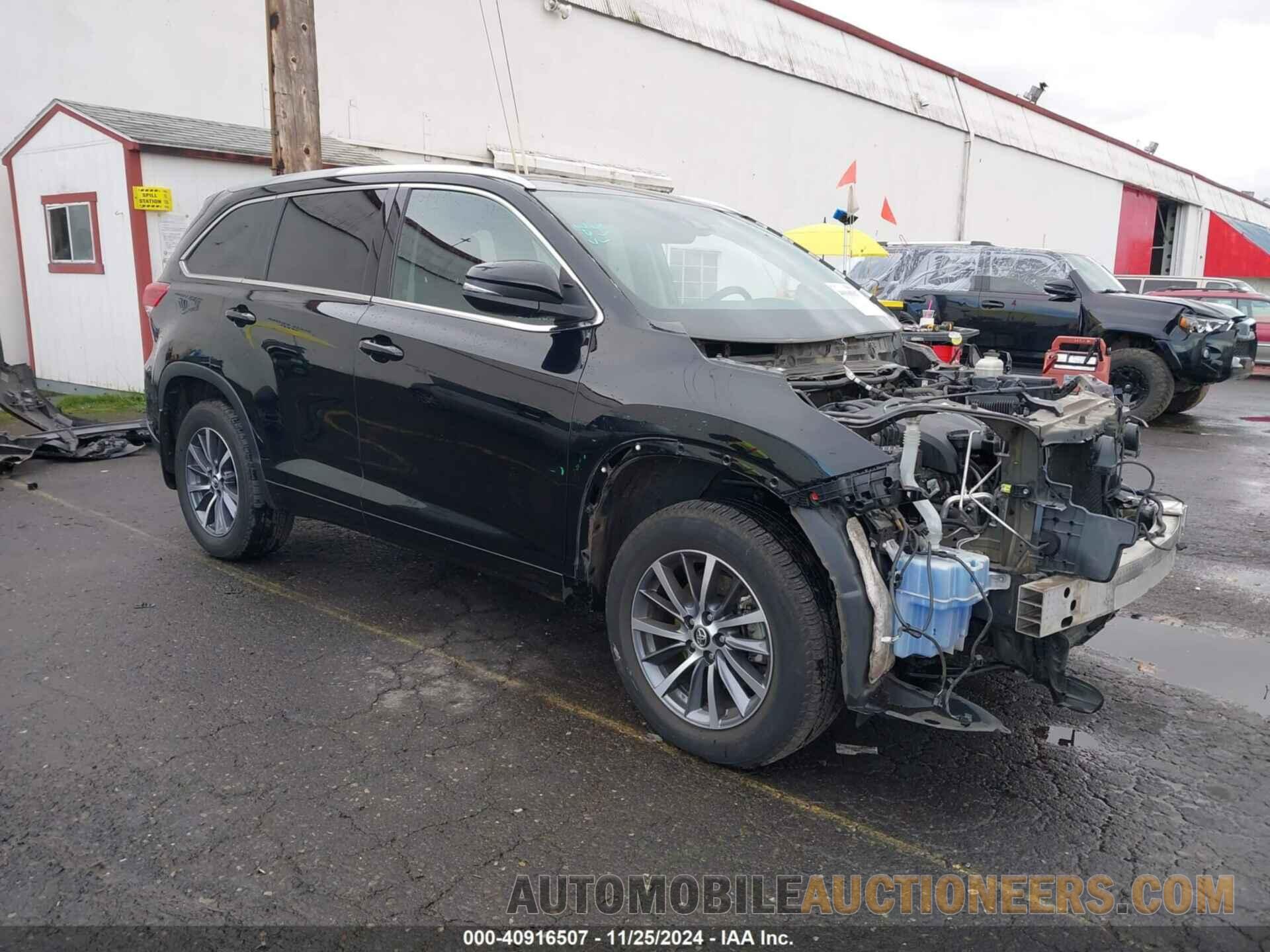 5TDJZRFH1HS362455 TOYOTA HIGHLANDER 2017