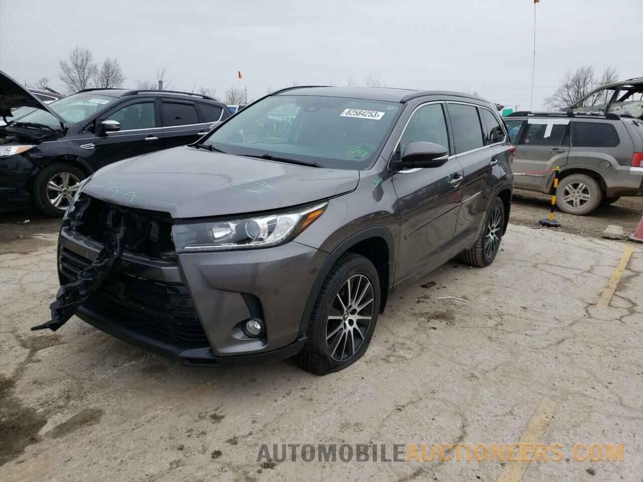 5TDJZRFH1HS373357 TOYOTA HIGHLANDER 2017