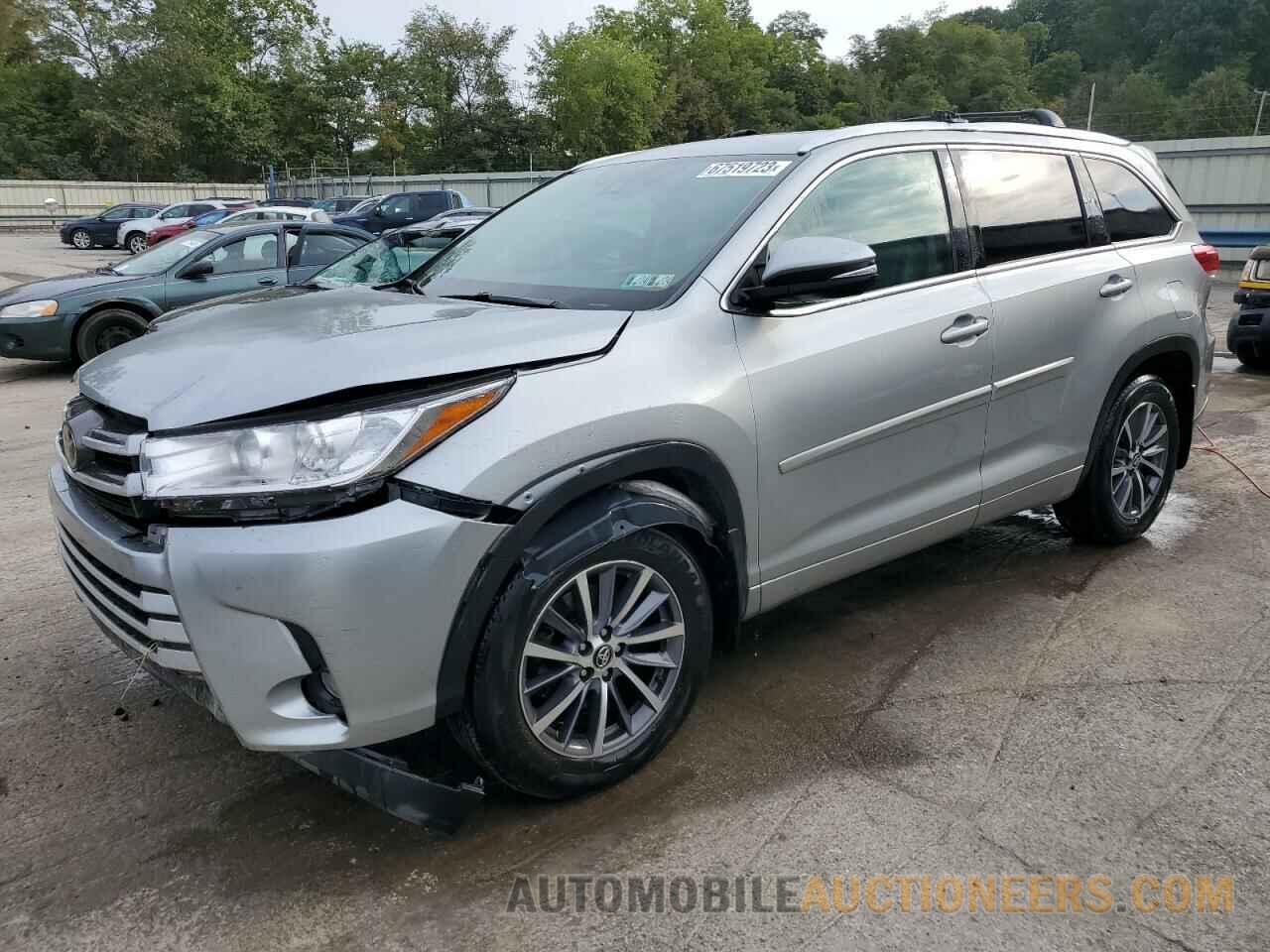 5TDJZRFH1HS387209 TOYOTA HIGHLANDER 2017