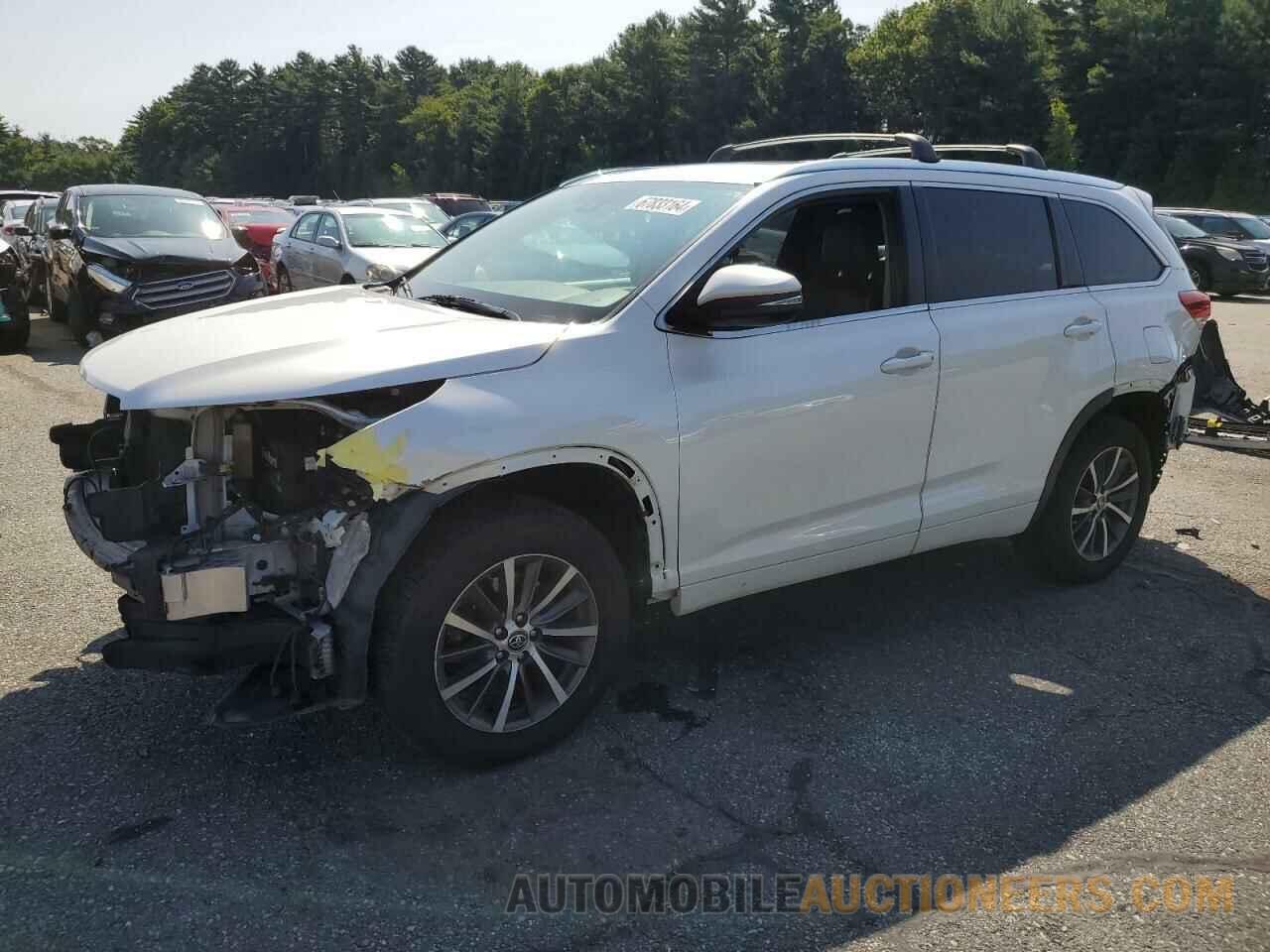 5TDJZRFH1HS391728 TOYOTA HIGHLANDER 2017