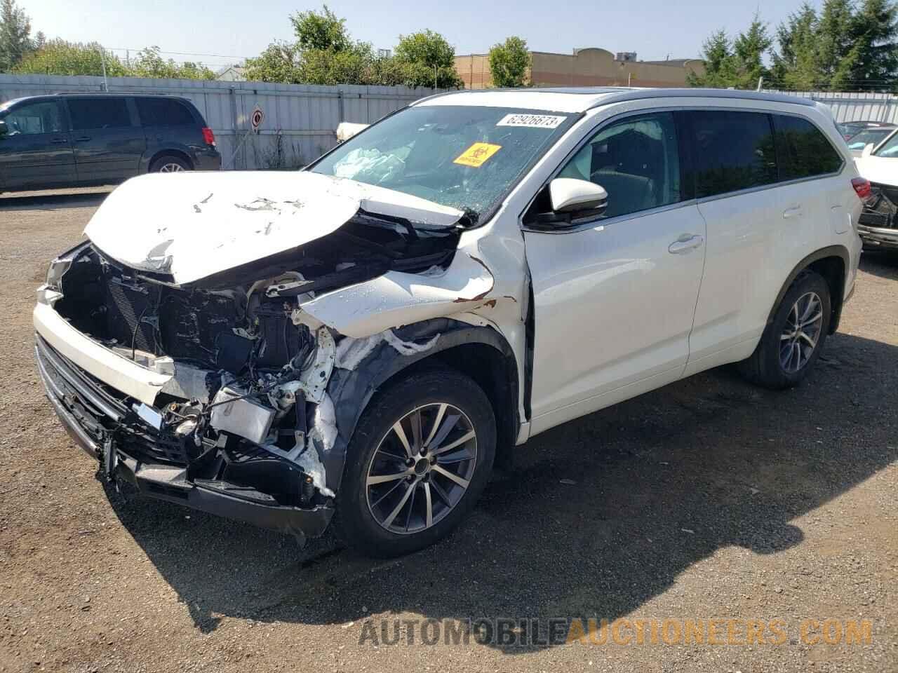 5TDJZRFH1HS396086 TOYOTA HIGHLANDER 2017