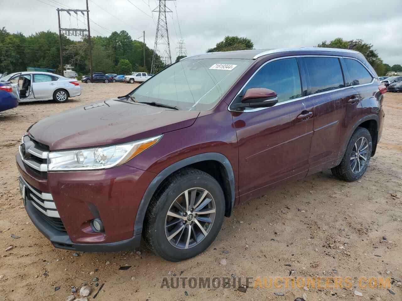 5TDJZRFH1HS409211 TOYOTA HIGHLANDER 2017