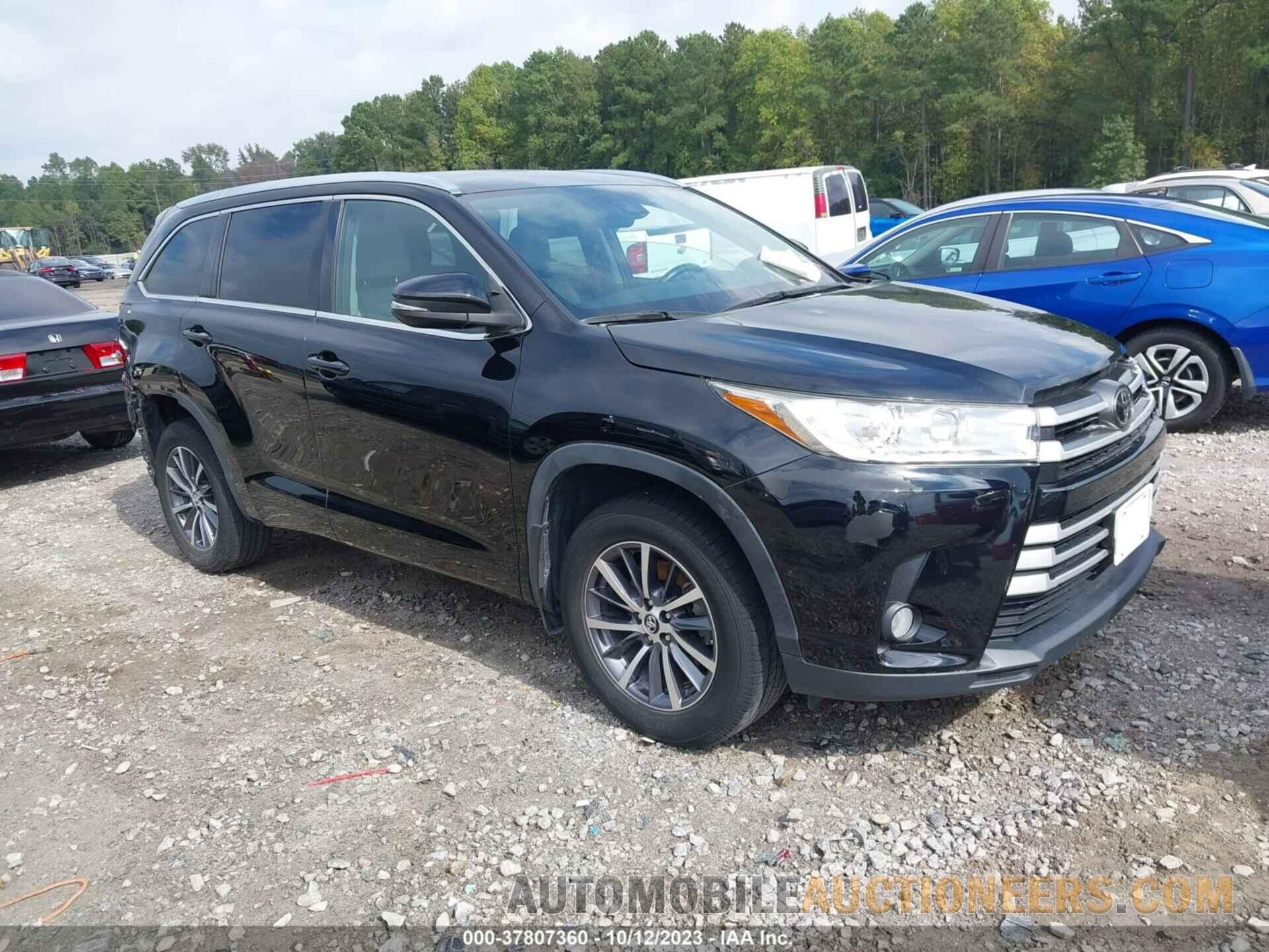 5TDJZRFH1HS416093 TOYOTA HIGHLANDER 2017