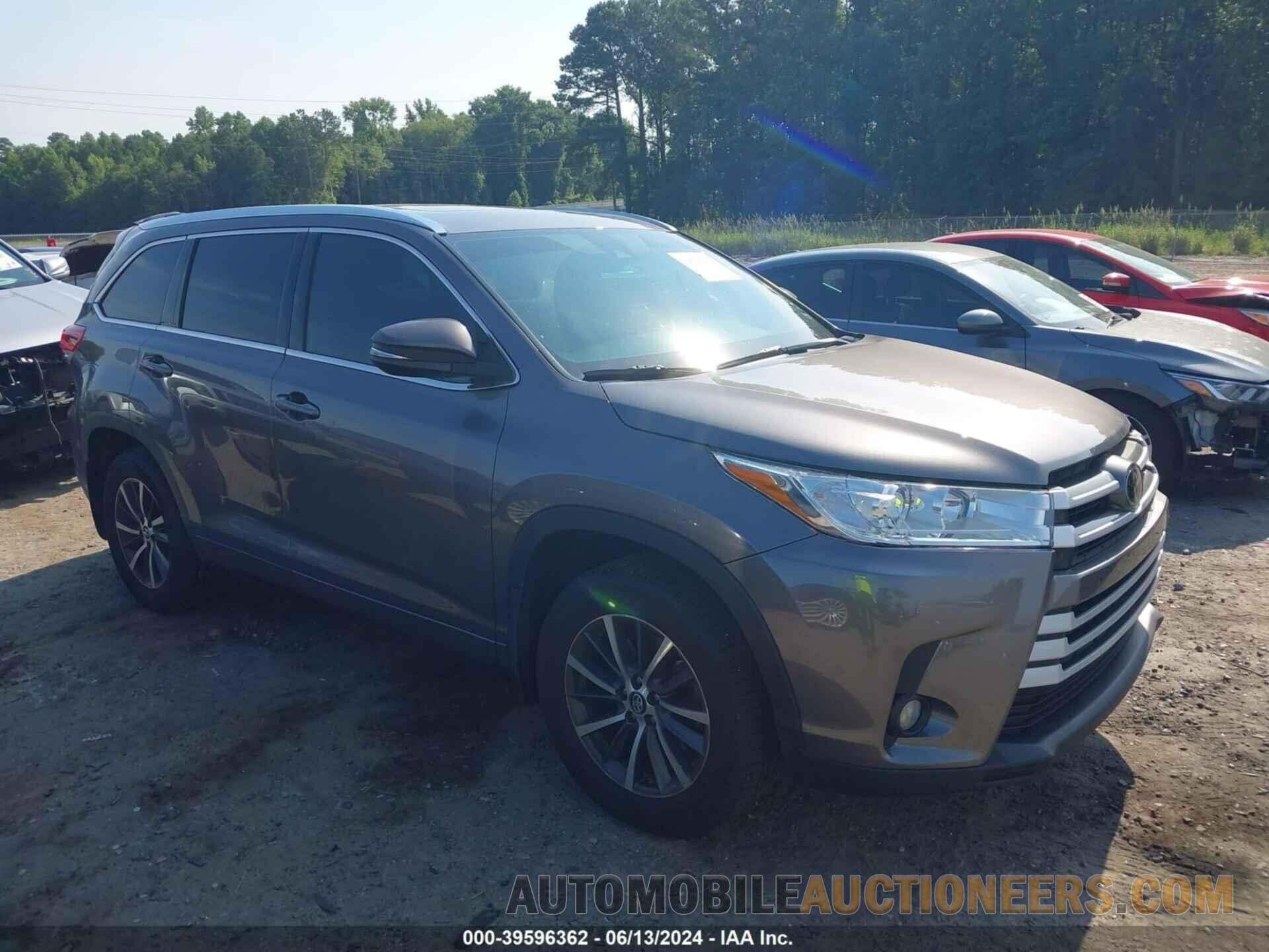 5TDJZRFH1HS436764 TOYOTA HIGHLANDER 2017