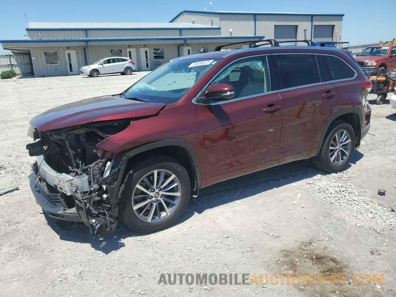 5TDJZRFH1HS437123 TOYOTA HIGHLANDER 2017