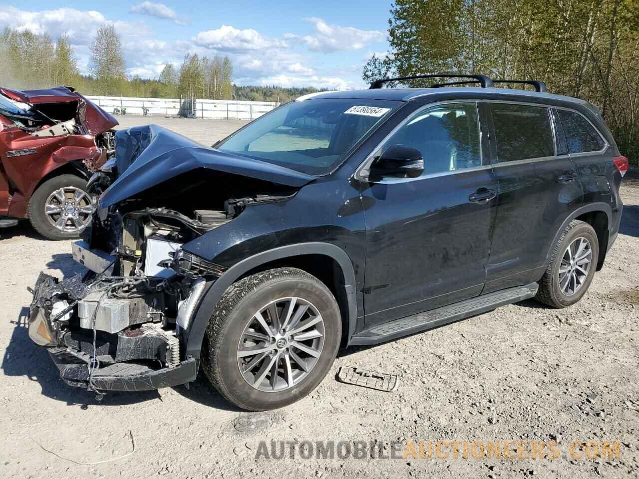 5TDJZRFH1JS529483 TOYOTA HIGHLANDER 2018