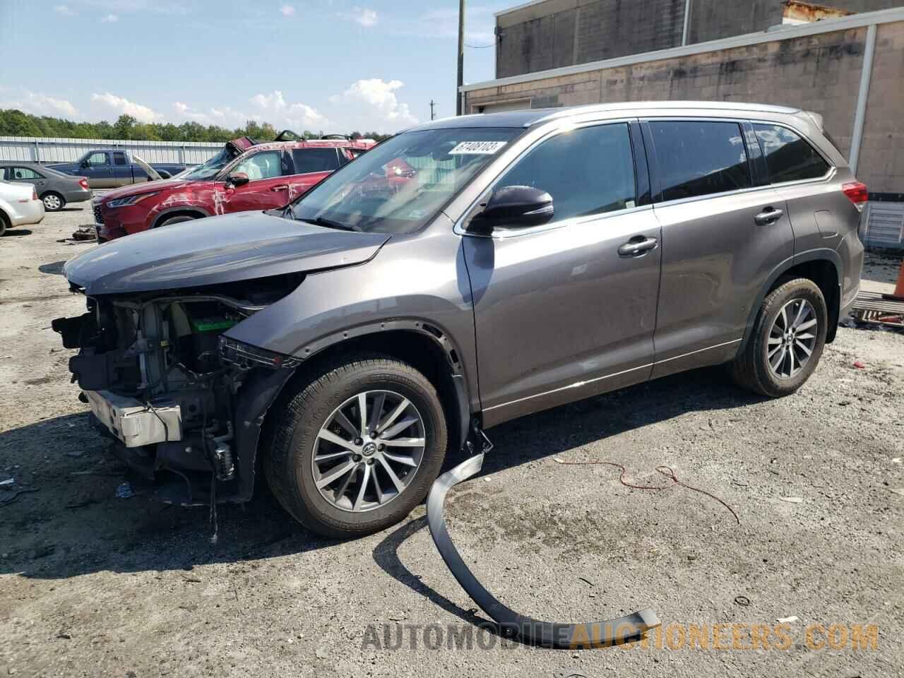 5TDJZRFH1JS529838 TOYOTA HIGHLANDER 2018