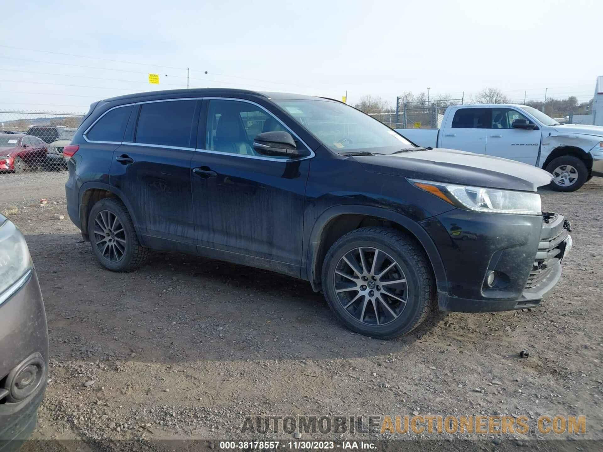 5TDJZRFH1JS533422 TOYOTA HIGHLANDER 2018