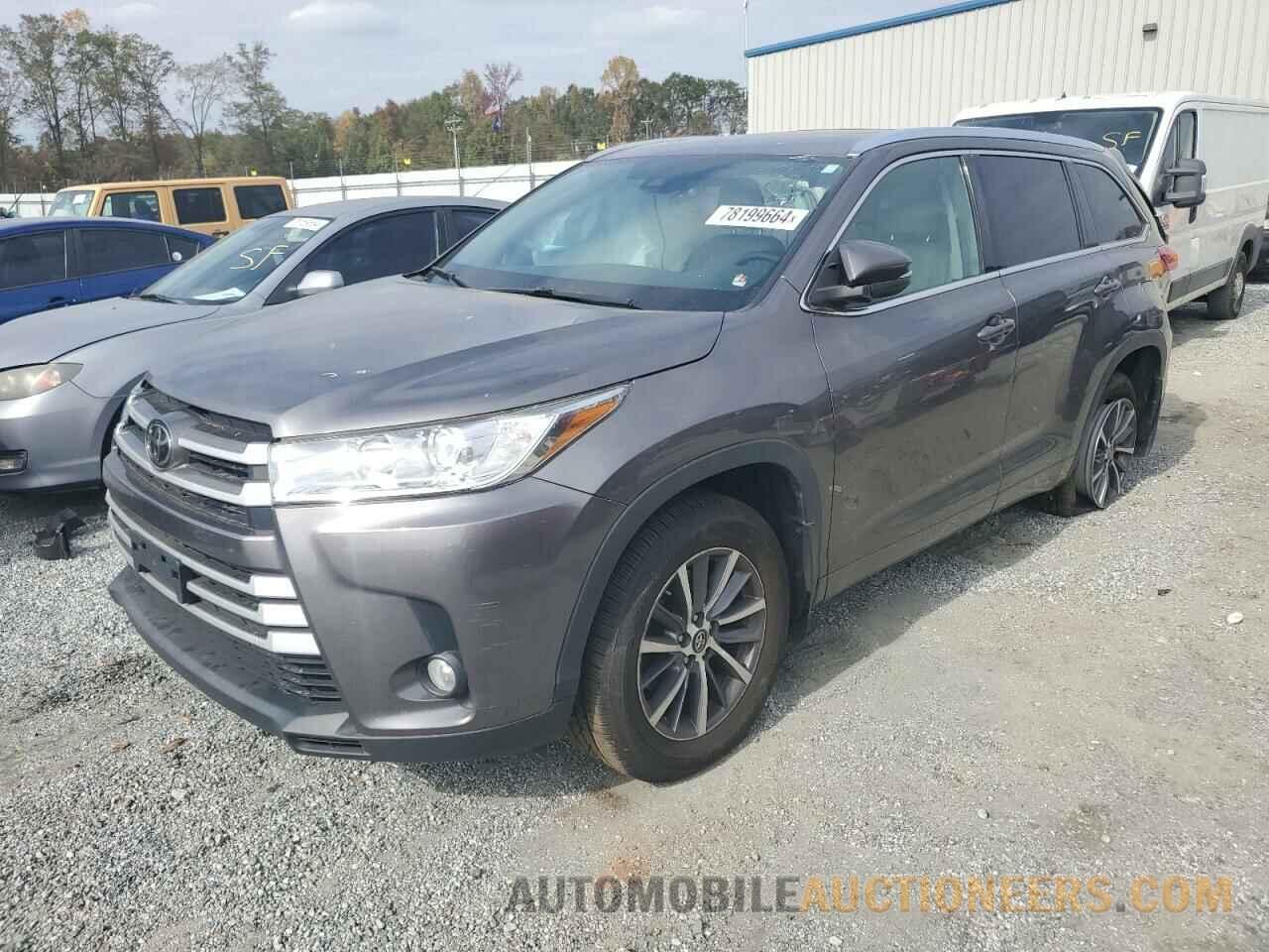 5TDJZRFH1JS535316 TOYOTA HIGHLANDER 2018