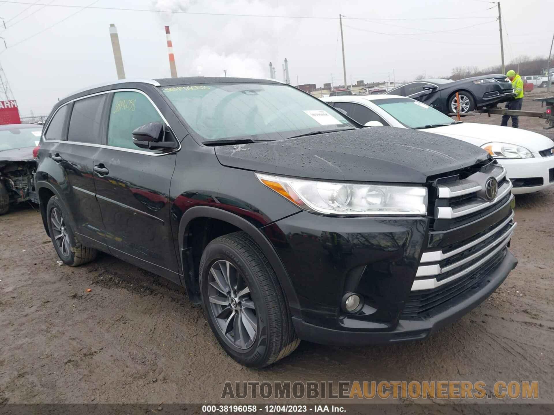 5TDJZRFH1JS537616 TOYOTA HIGHLANDER 2018