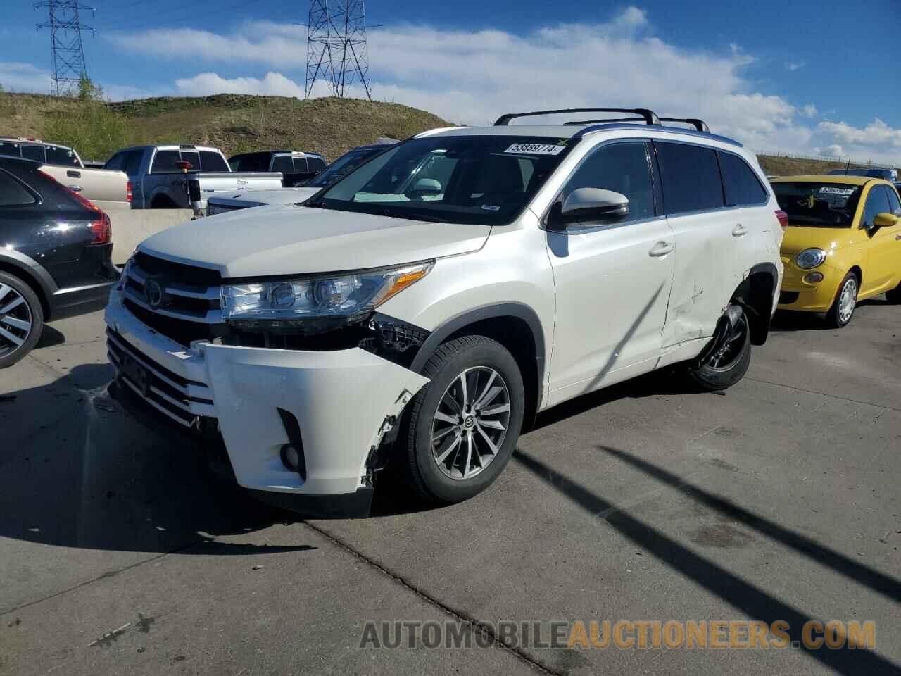 5TDJZRFH1JS541956 TOYOTA HIGHLANDER 2018