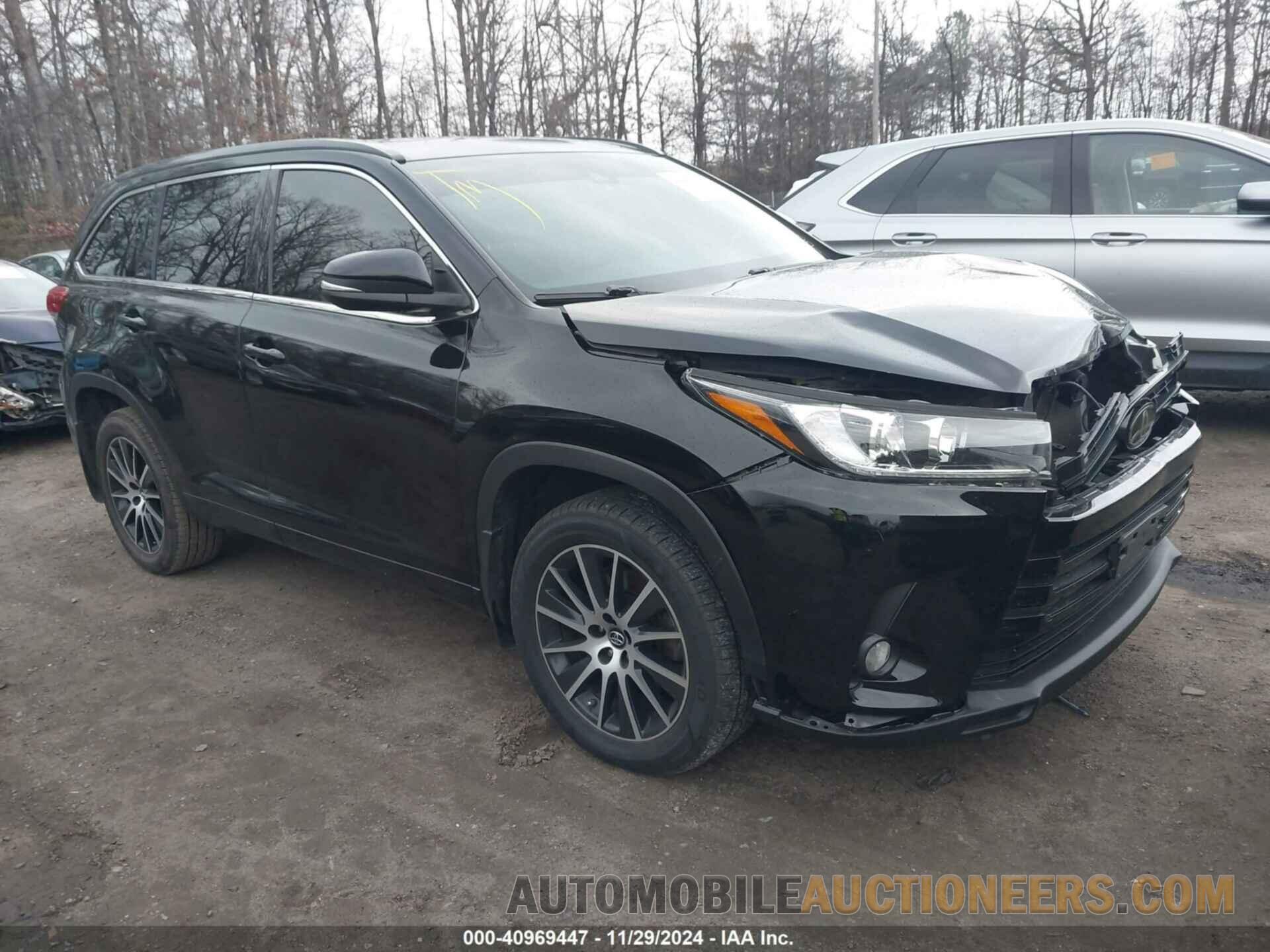 5TDJZRFH1JS548664 TOYOTA HIGHLANDER 2018