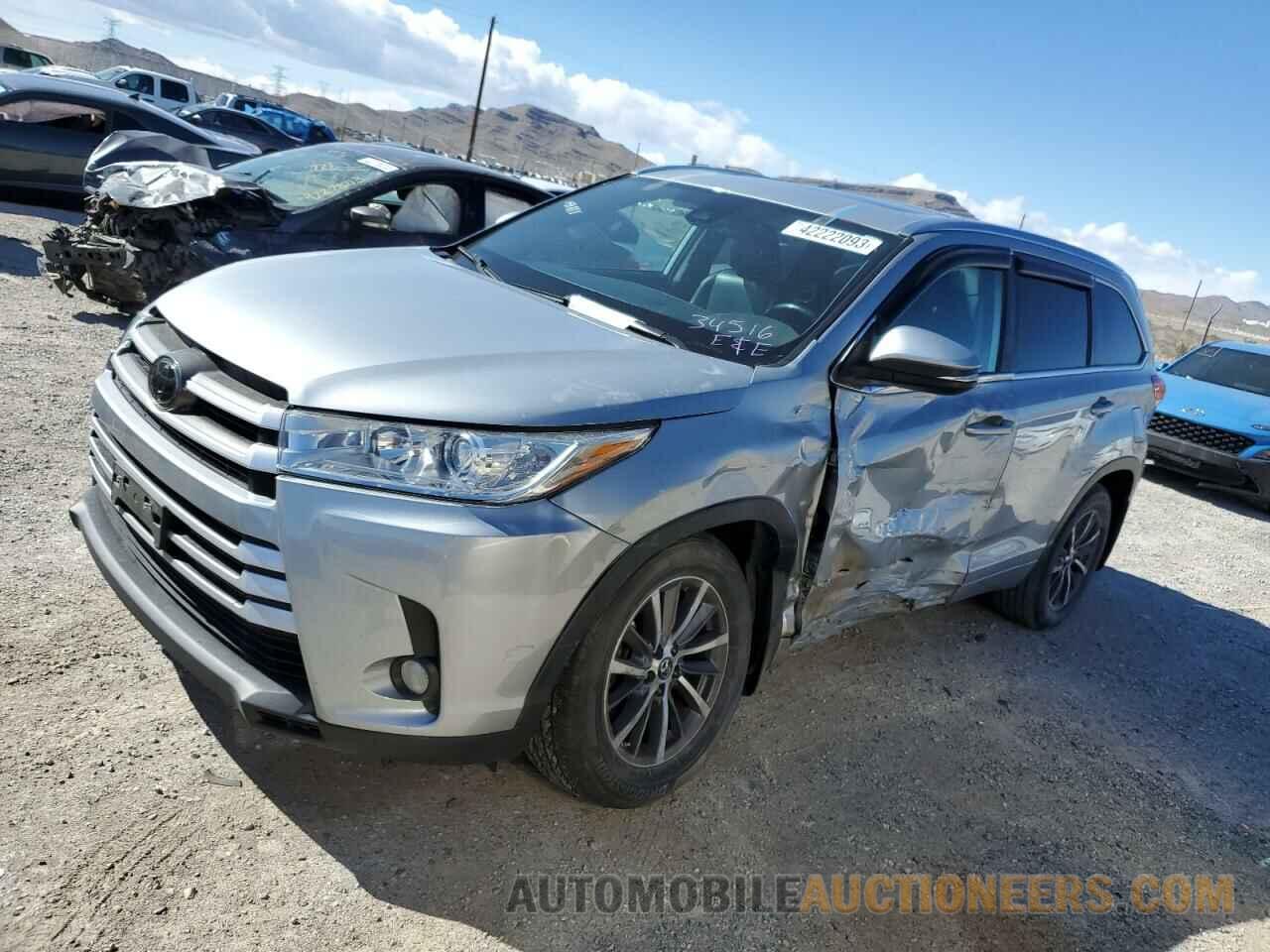 5TDJZRFH1JS550043 TOYOTA HIGHLANDER 2018