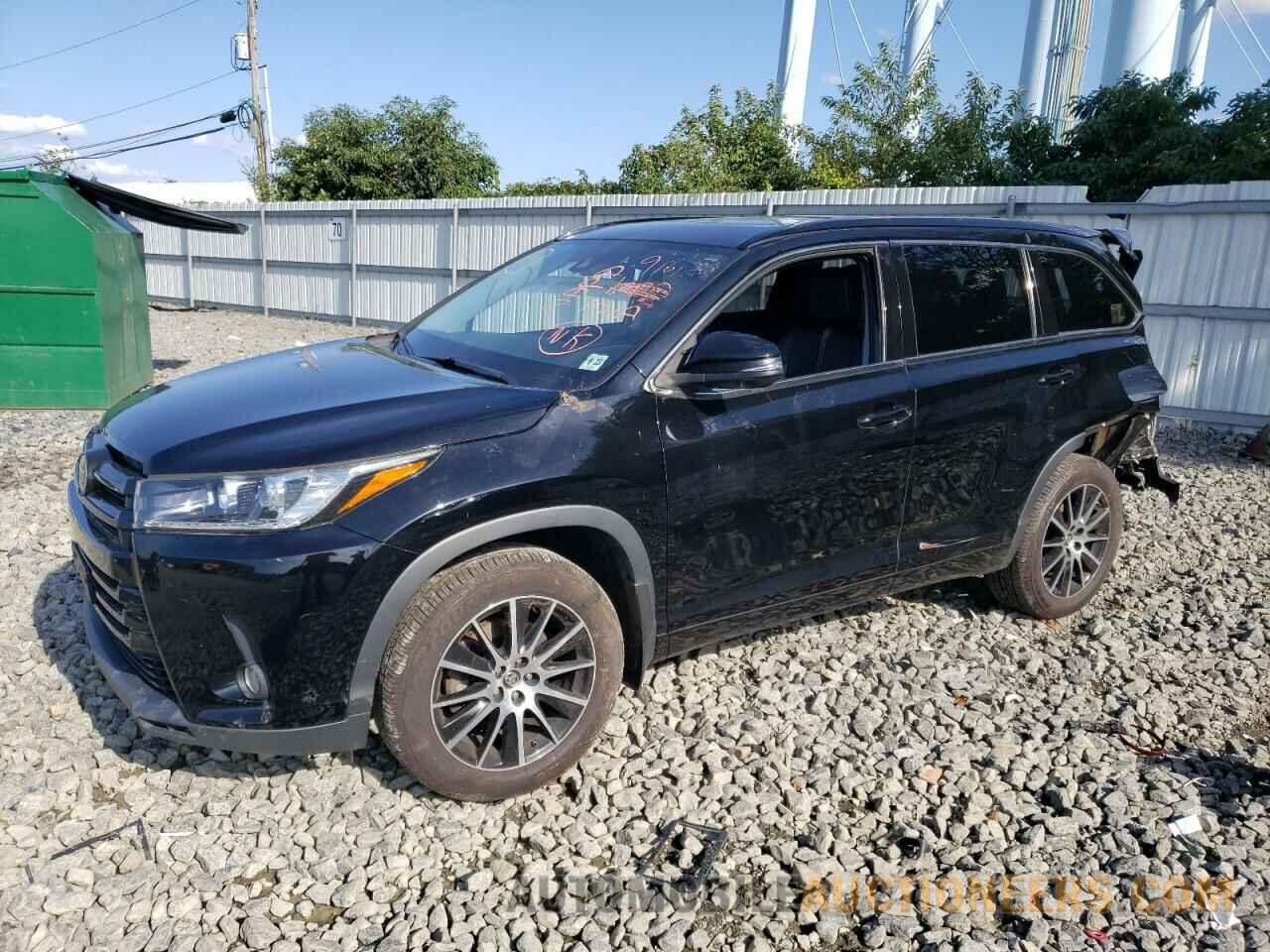 5TDJZRFH1JS554318 TOYOTA HIGHLANDER 2018