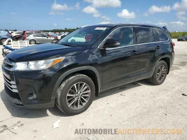 5TDJZRFH1JS557493 TOYOTA HIGHLANDER 2018