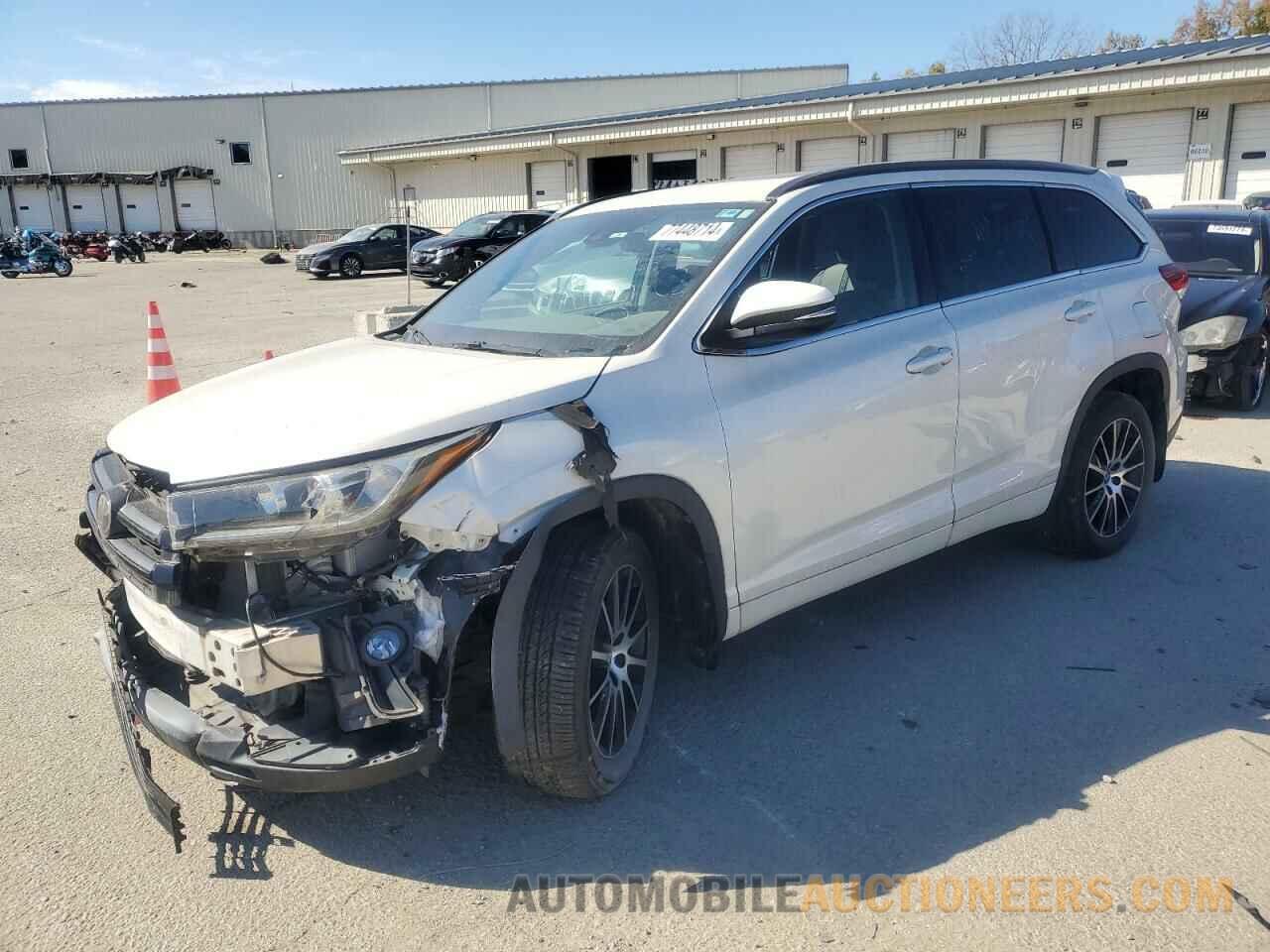 5TDJZRFH1JS559230 TOYOTA HIGHLANDER 2018