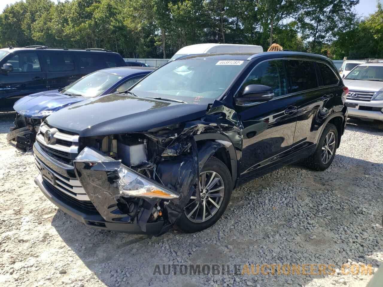 5TDJZRFH1JS819433 TOYOTA HIGHLANDER 2018