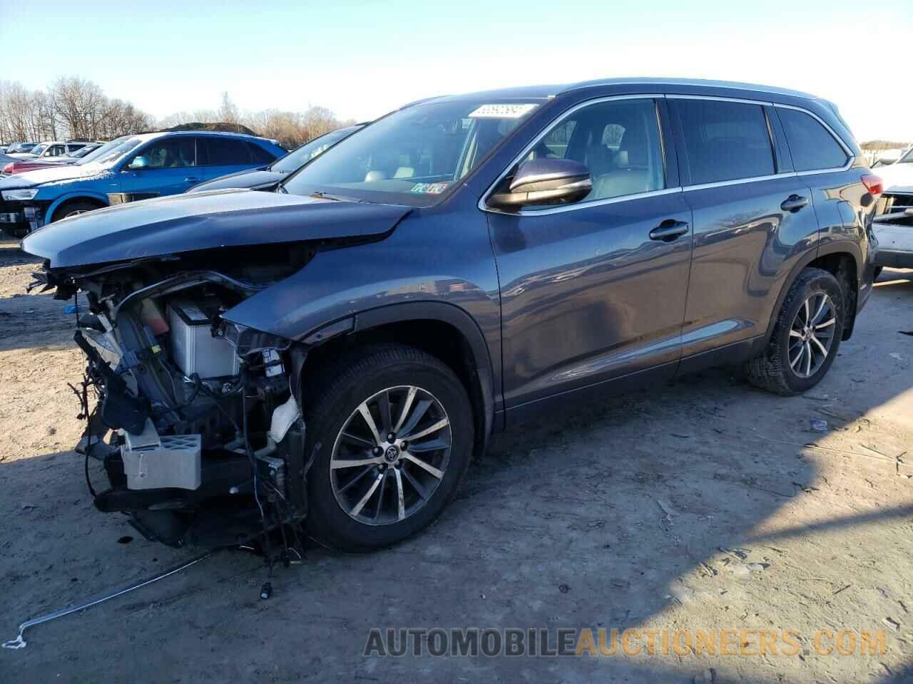 5TDJZRFH1JS853310 TOYOTA HIGHLANDER 2018