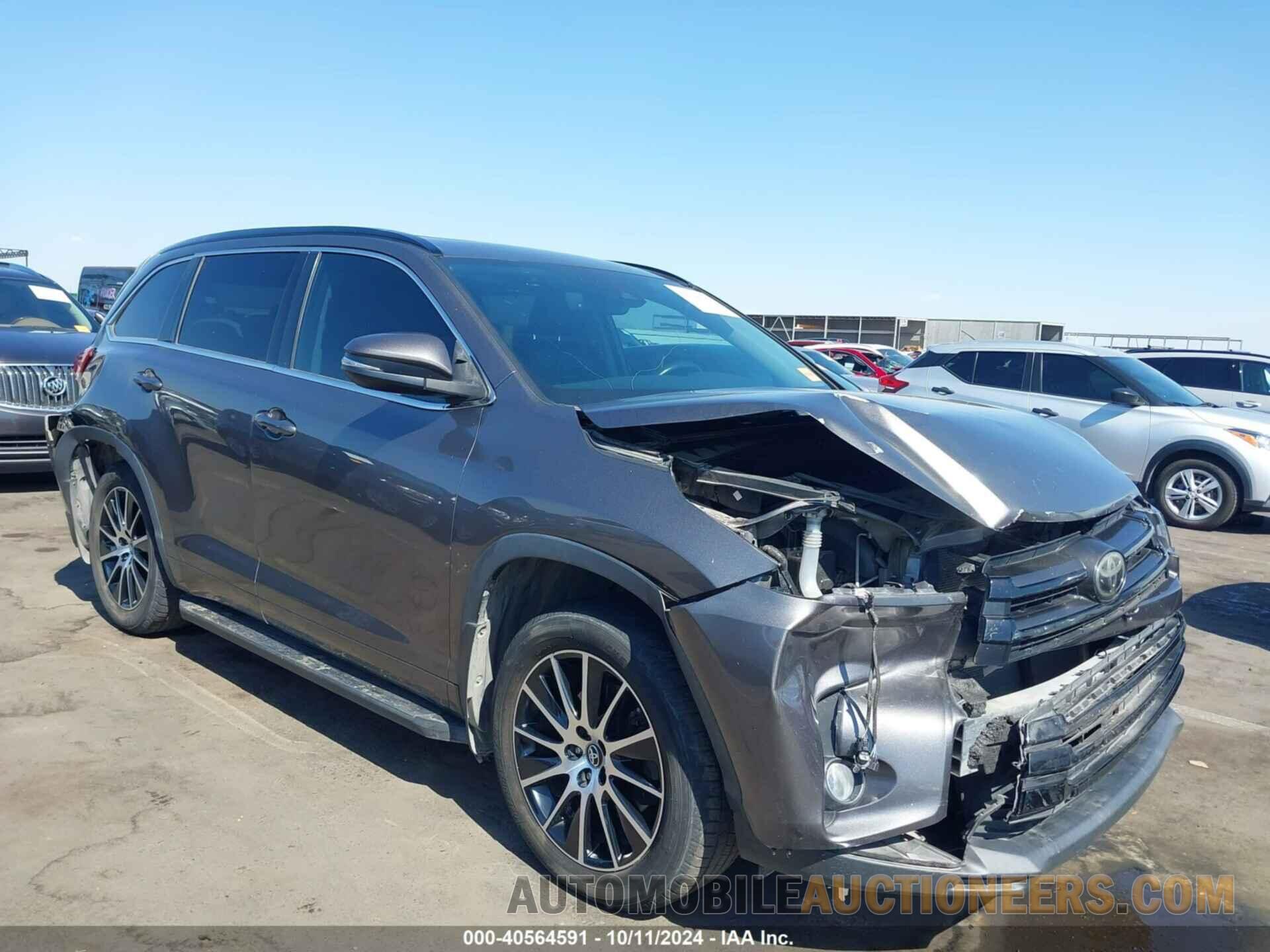 5TDJZRFH1JS860466 TOYOTA HIGHLANDER 2018