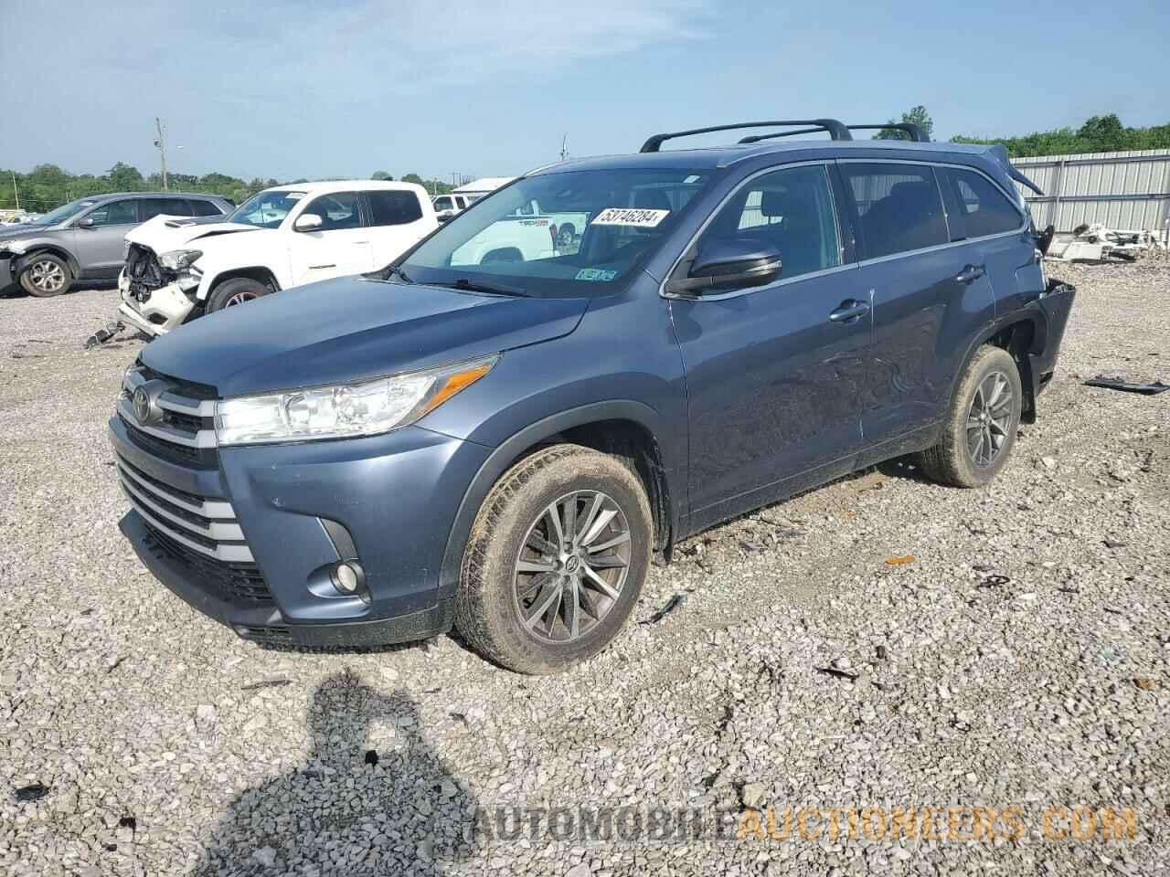 5TDJZRFH1JS882080 TOYOTA HIGHLANDER 2018