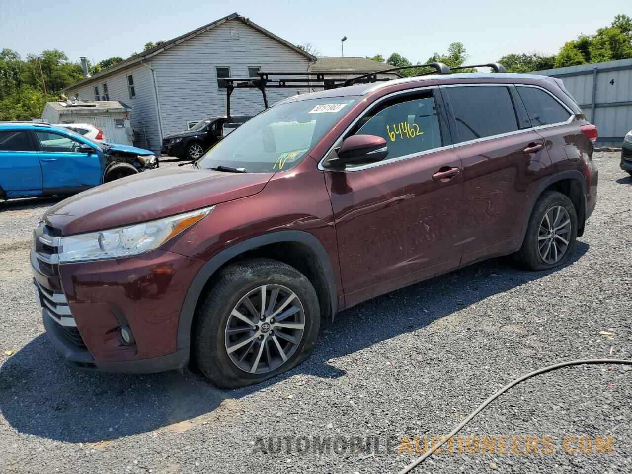 5TDJZRFH1JS904966 TOYOTA HIGHLANDER 2018