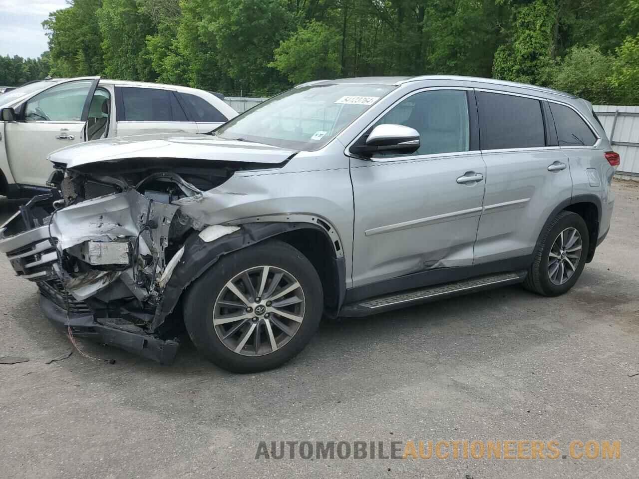 5TDJZRFH1KS584484 TOYOTA HIGHLANDER 2019