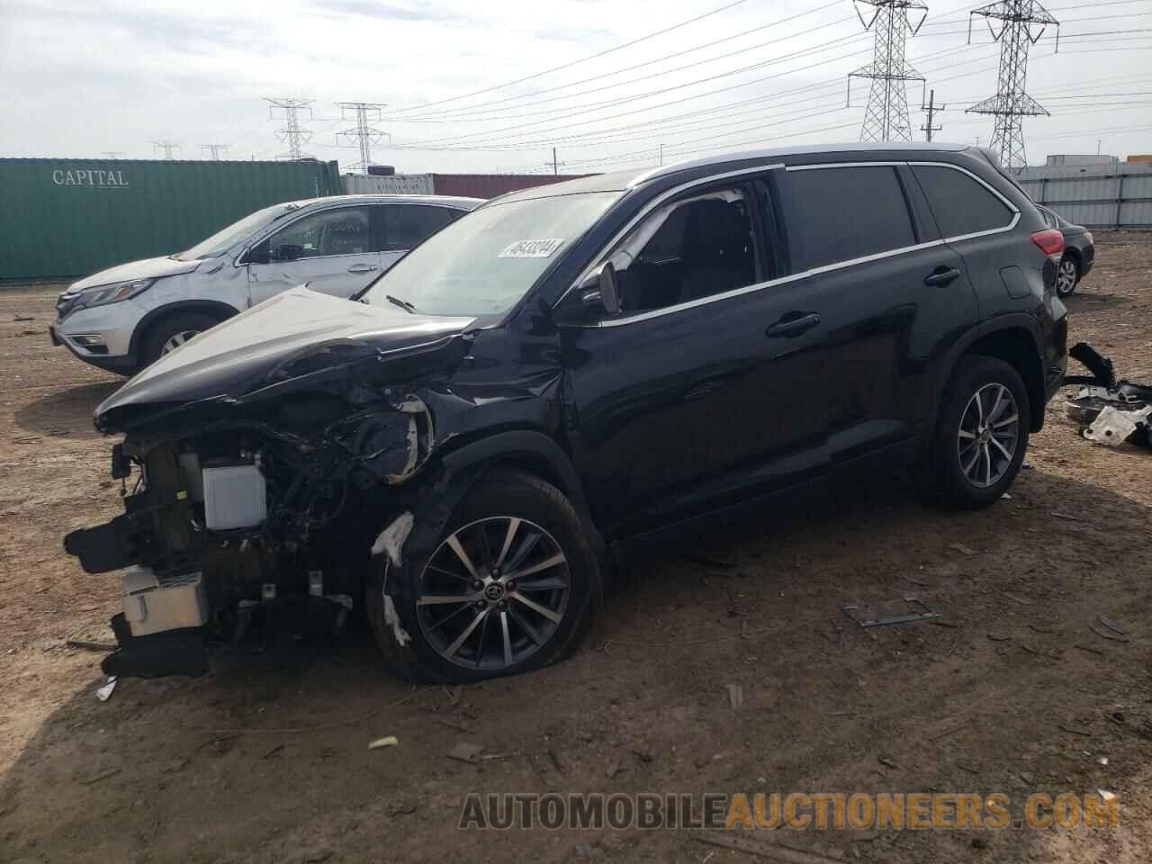 5TDJZRFH1KS588700 TOYOTA HIGHLANDER 2019