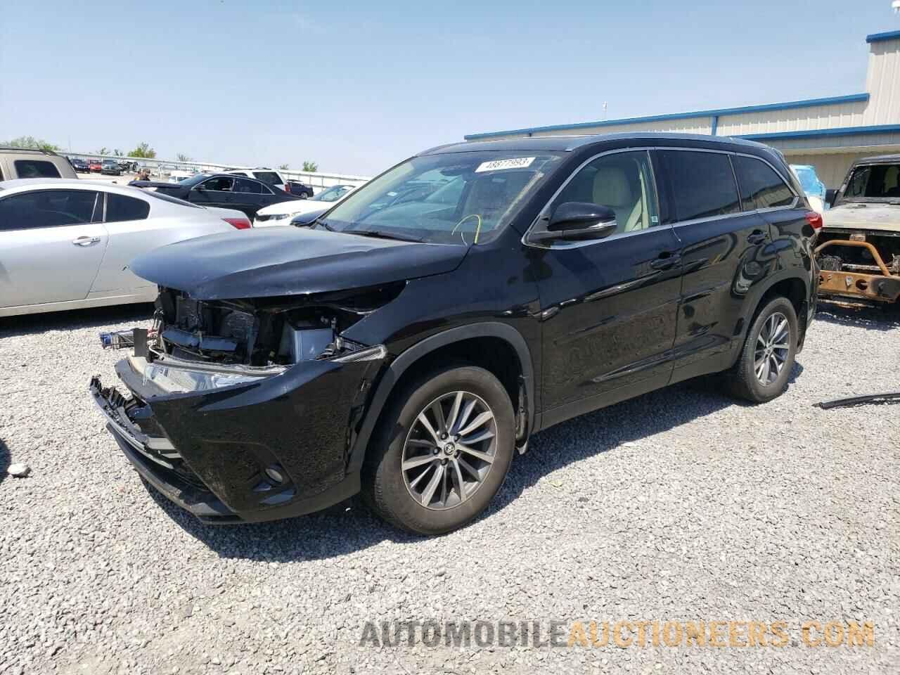 5TDJZRFH1KS620061 TOYOTA HIGHLANDER 2019