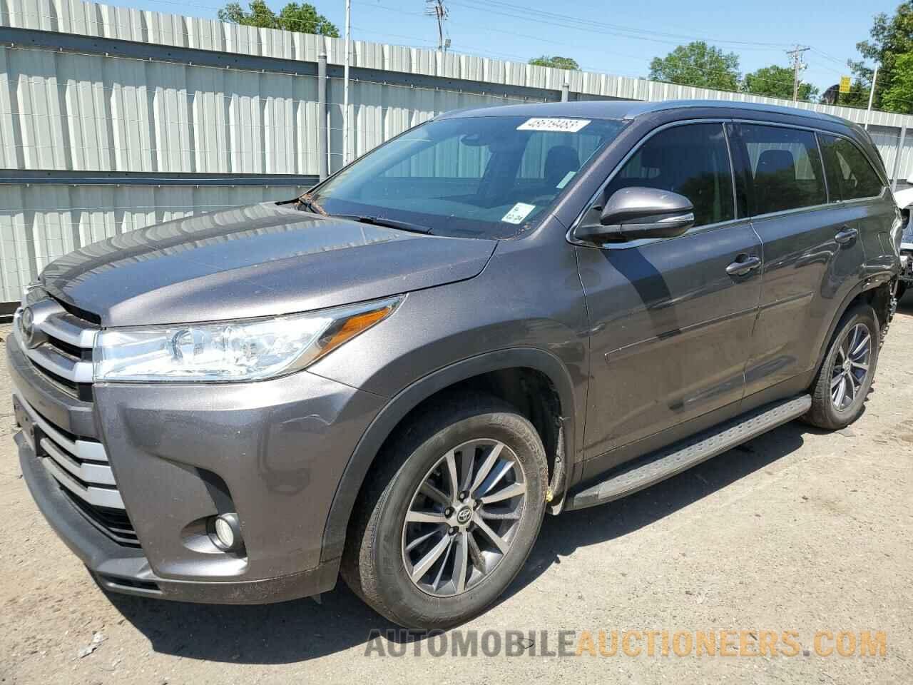 5TDJZRFH1KS719799 TOYOTA HIGHLANDER 2019