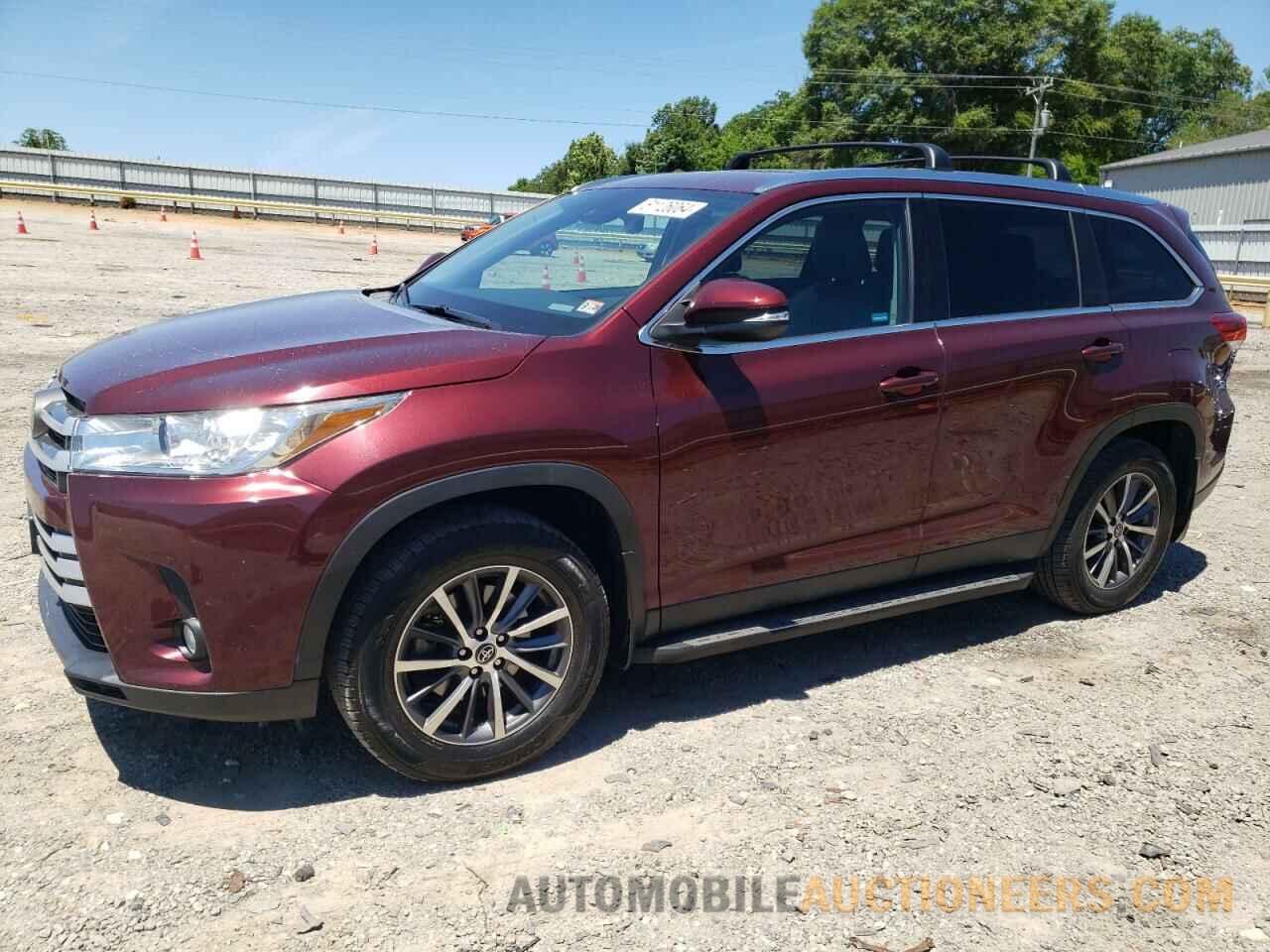 5TDJZRFH1KS920862 TOYOTA HIGHLANDER 2019