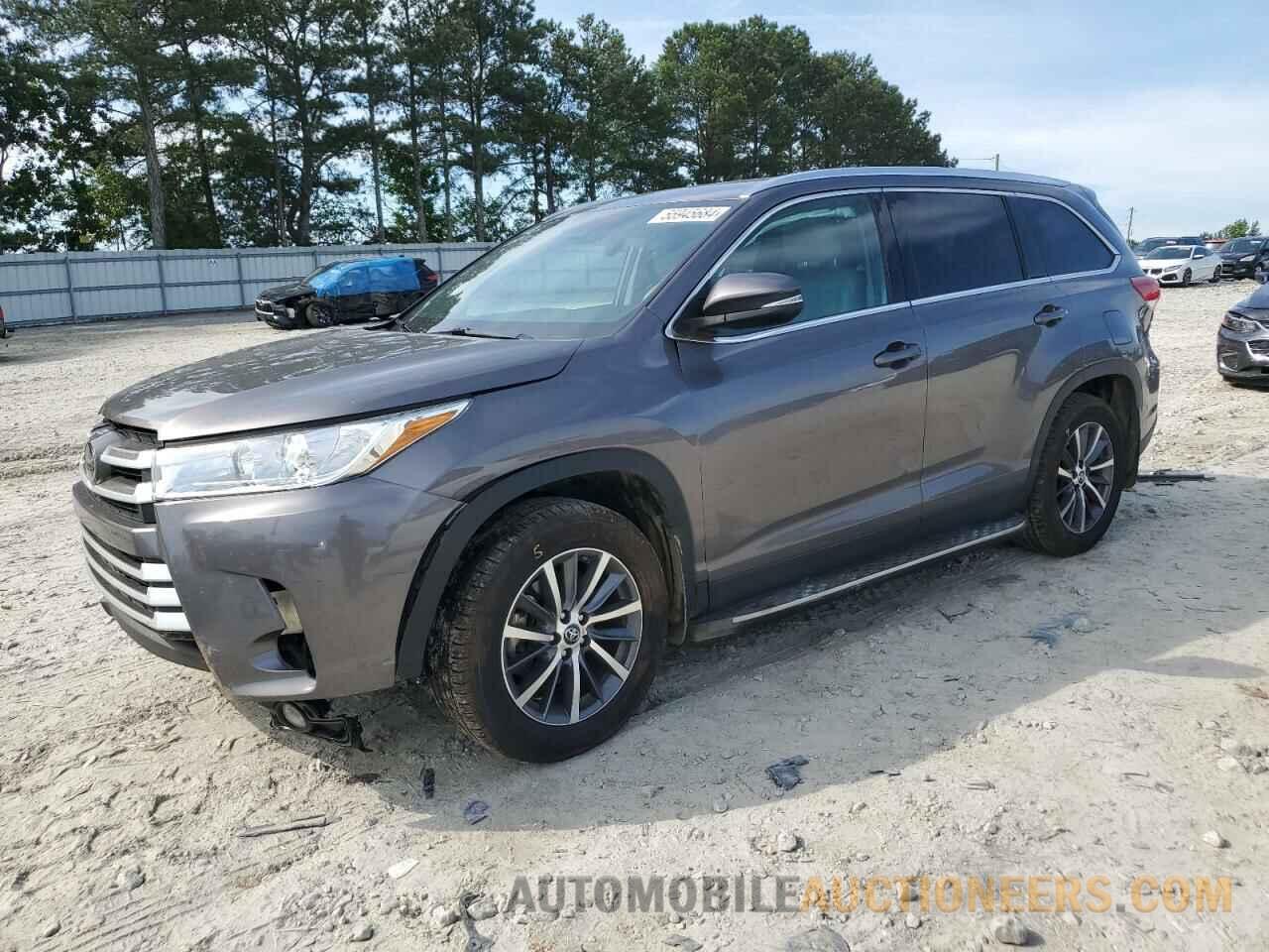 5TDJZRFH1KS925527 TOYOTA HIGHLANDER 2019