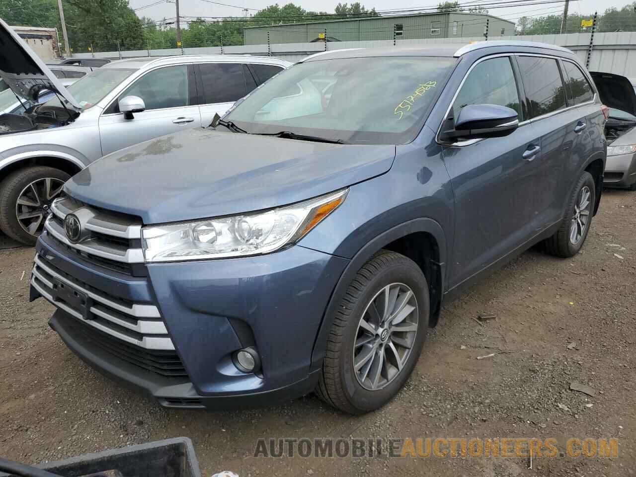 5TDJZRFH1KS927567 TOYOTA HIGHLANDER 2019