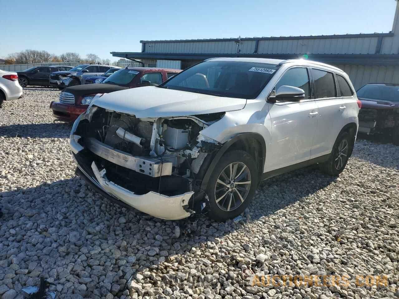 5TDJZRFH1KS930257 TOYOTA HIGHLANDER 2019