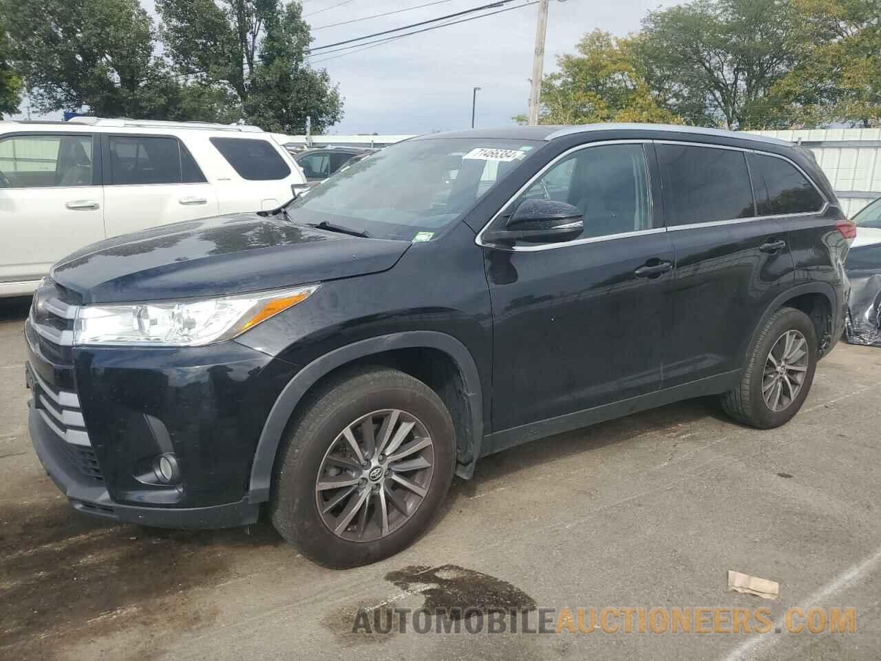 5TDJZRFH1KS938407 TOYOTA HIGHLANDER 2019