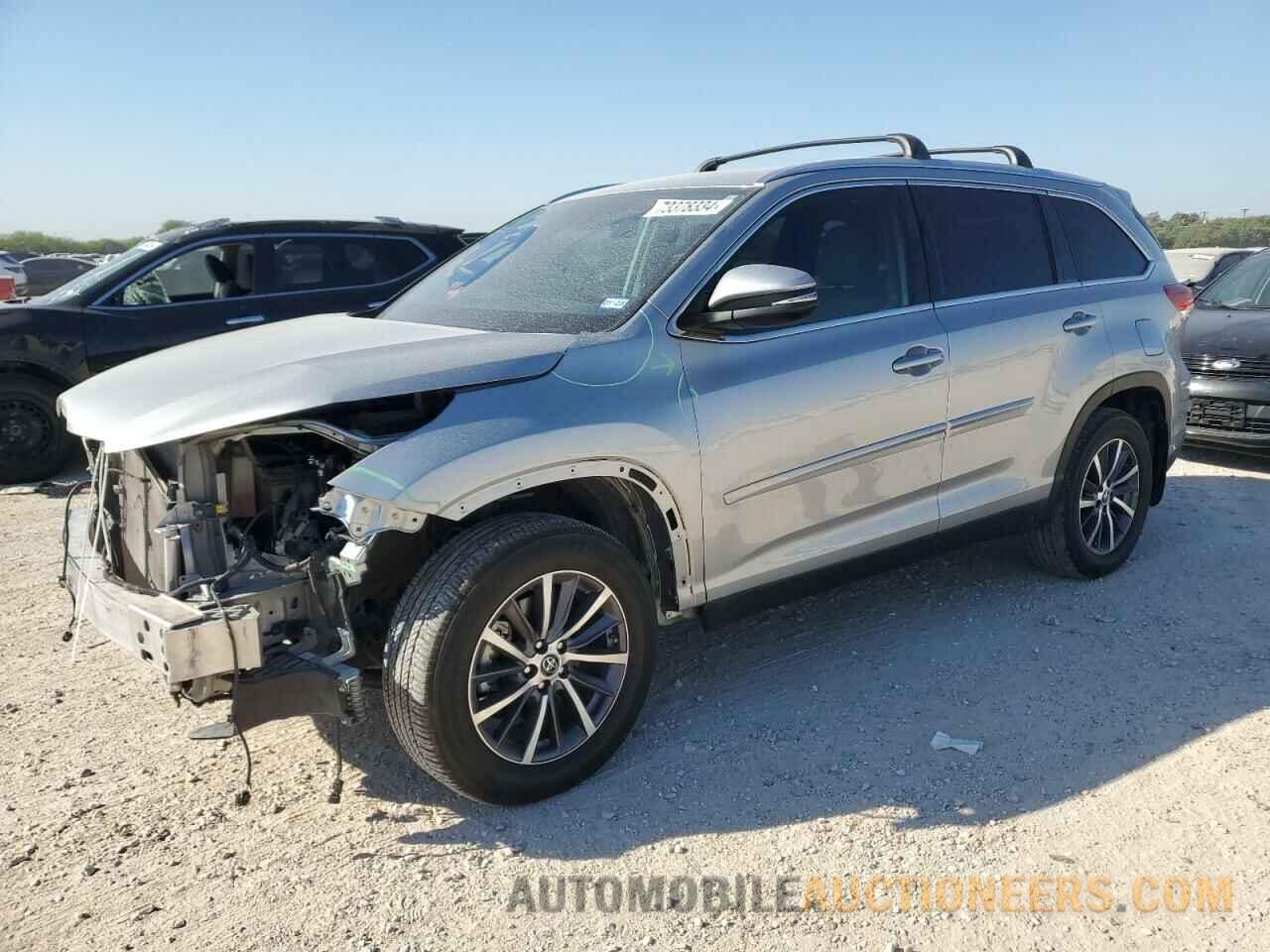 5TDJZRFH1KS953070 TOYOTA HIGHLANDER 2019