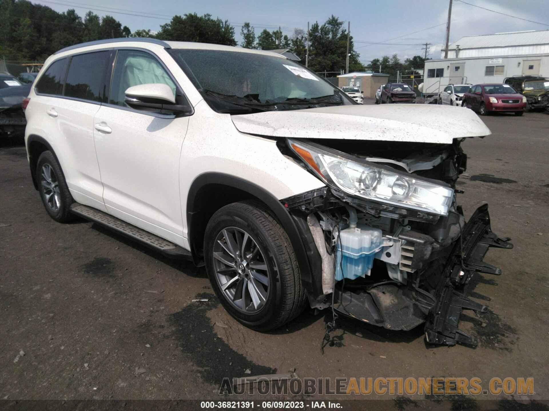 5TDJZRFH2HS363551 TOYOTA HIGHLANDER 2017