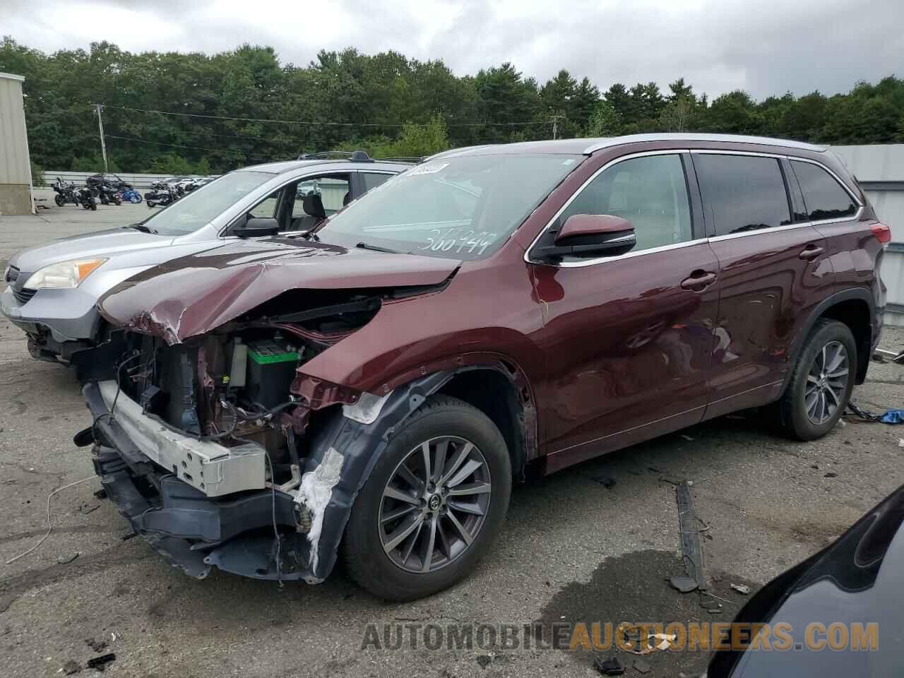 5TDJZRFH2HS366949 TOYOTA HIGHLANDER 2017