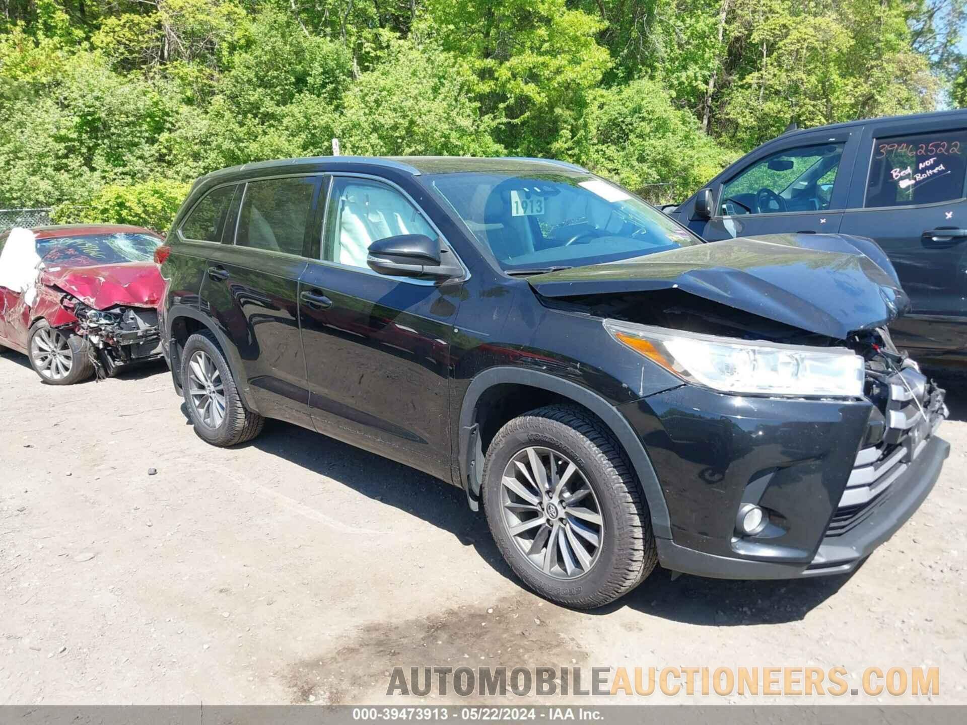 5TDJZRFH2HS433520 TOYOTA HIGHLANDER 2017