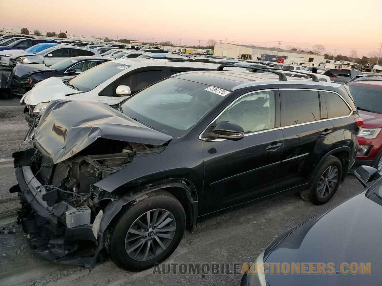 5TDJZRFH2HS468087 TOYOTA HIGHLANDER 2017