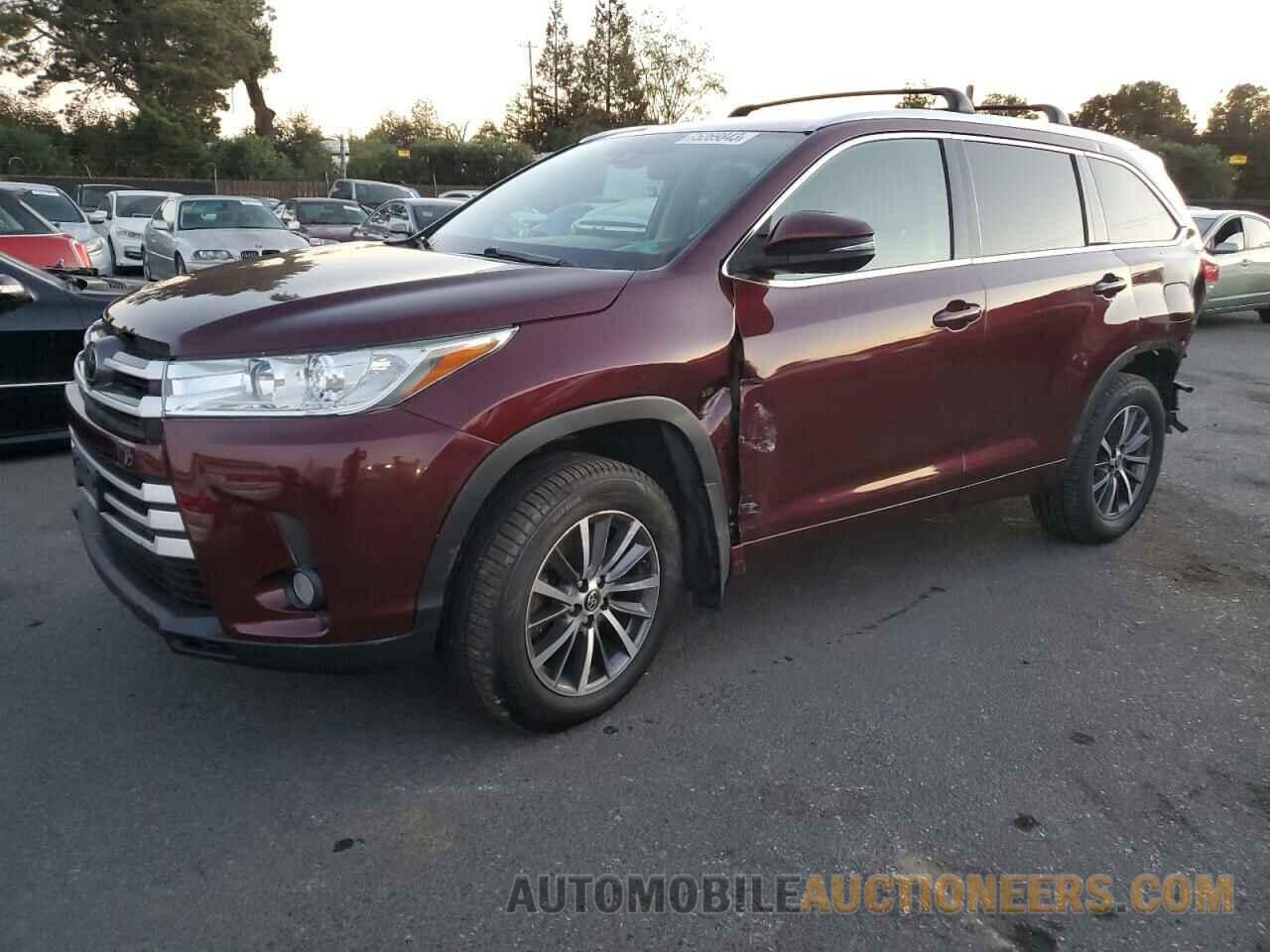 5TDJZRFH2HS471510 TOYOTA HIGHLANDER 2017