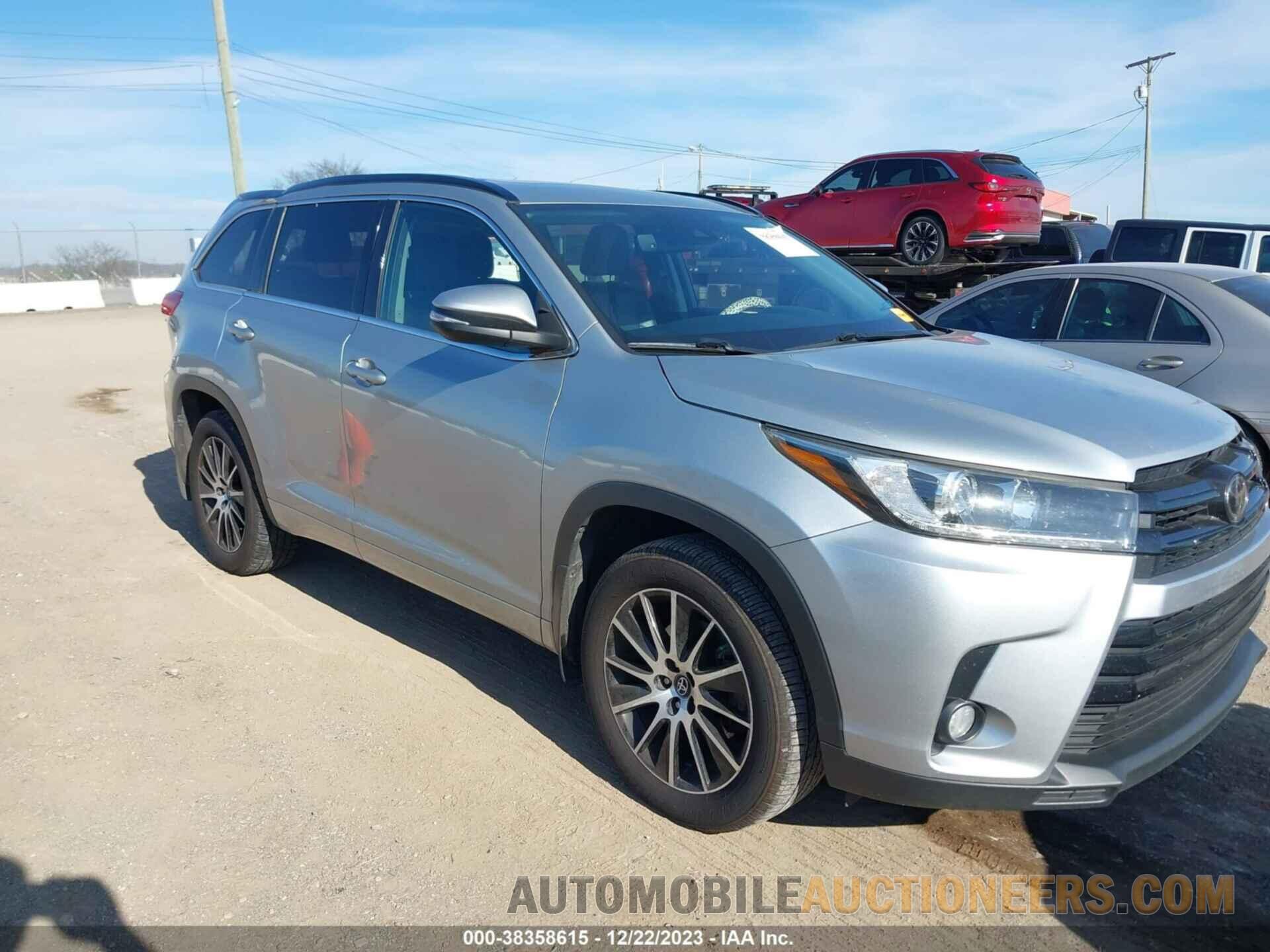 5TDJZRFH2HS478134 TOYOTA HIGHLANDER 2017