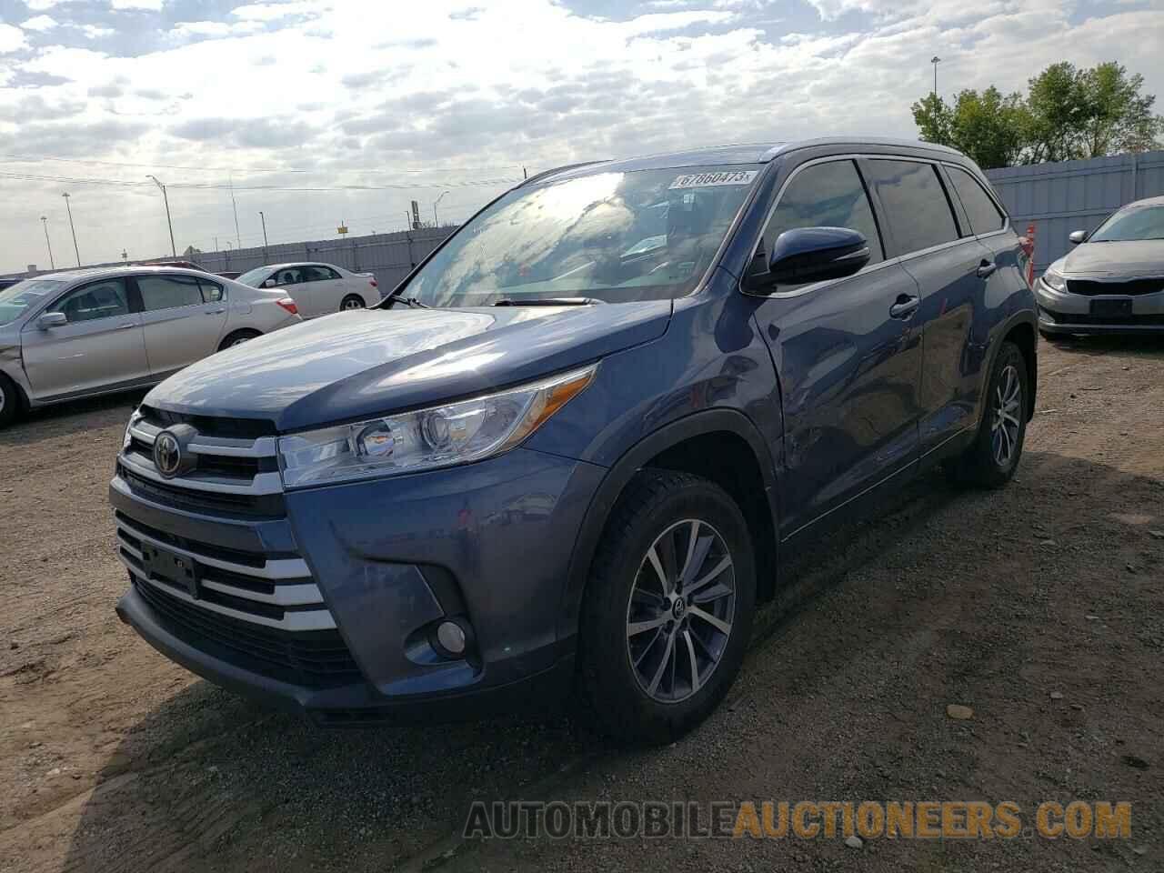 5TDJZRFH2HS510743 TOYOTA HIGHLANDER 2017