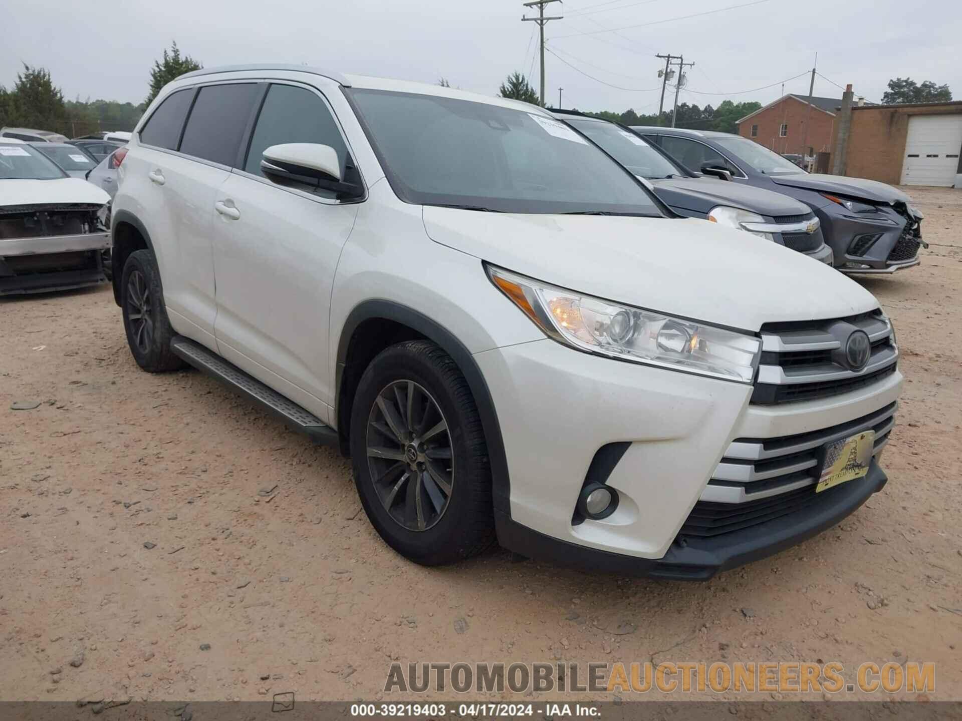 5TDJZRFH2HS513383 TOYOTA HIGHLANDER 2017