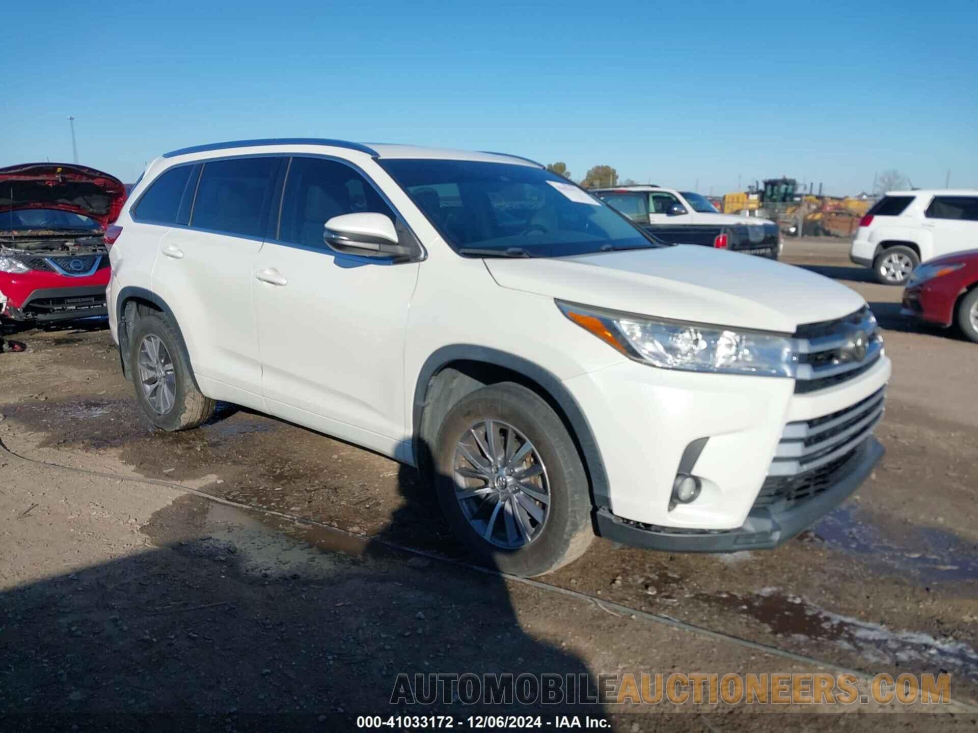 5TDJZRFH2HS515439 TOYOTA HIGHLANDER 2017