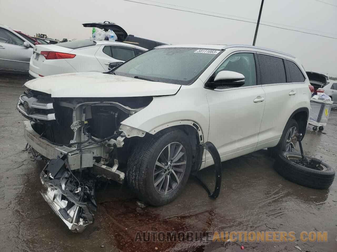 5TDJZRFH2HS516400 TOYOTA HIGHLANDER 2017