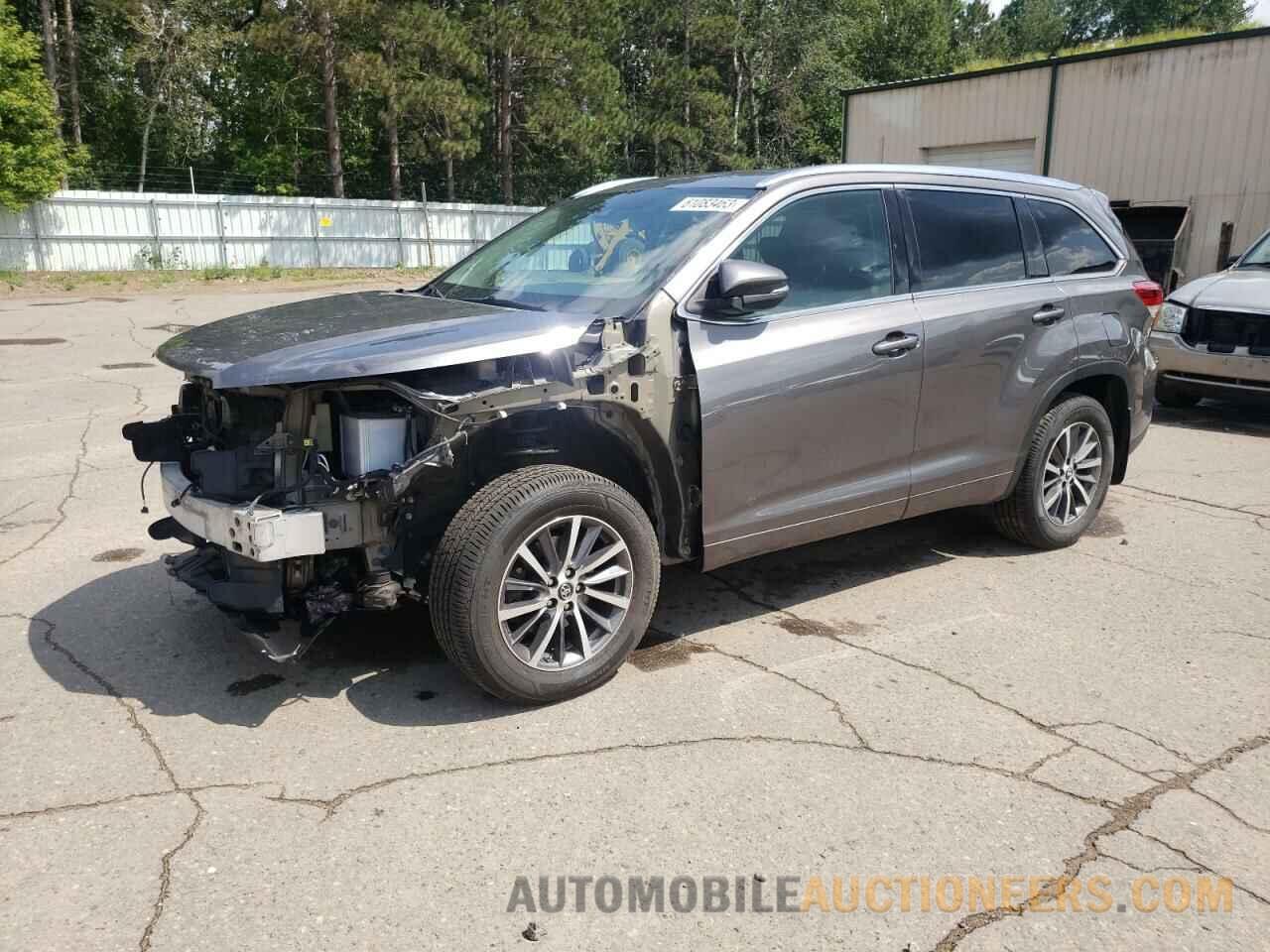 5TDJZRFH2JS524387 TOYOTA HIGHLANDER 2018